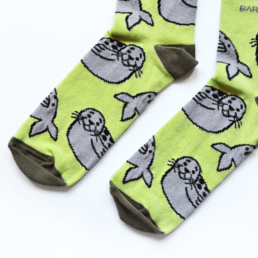 Belly Sliding Bamboo Socks Duo