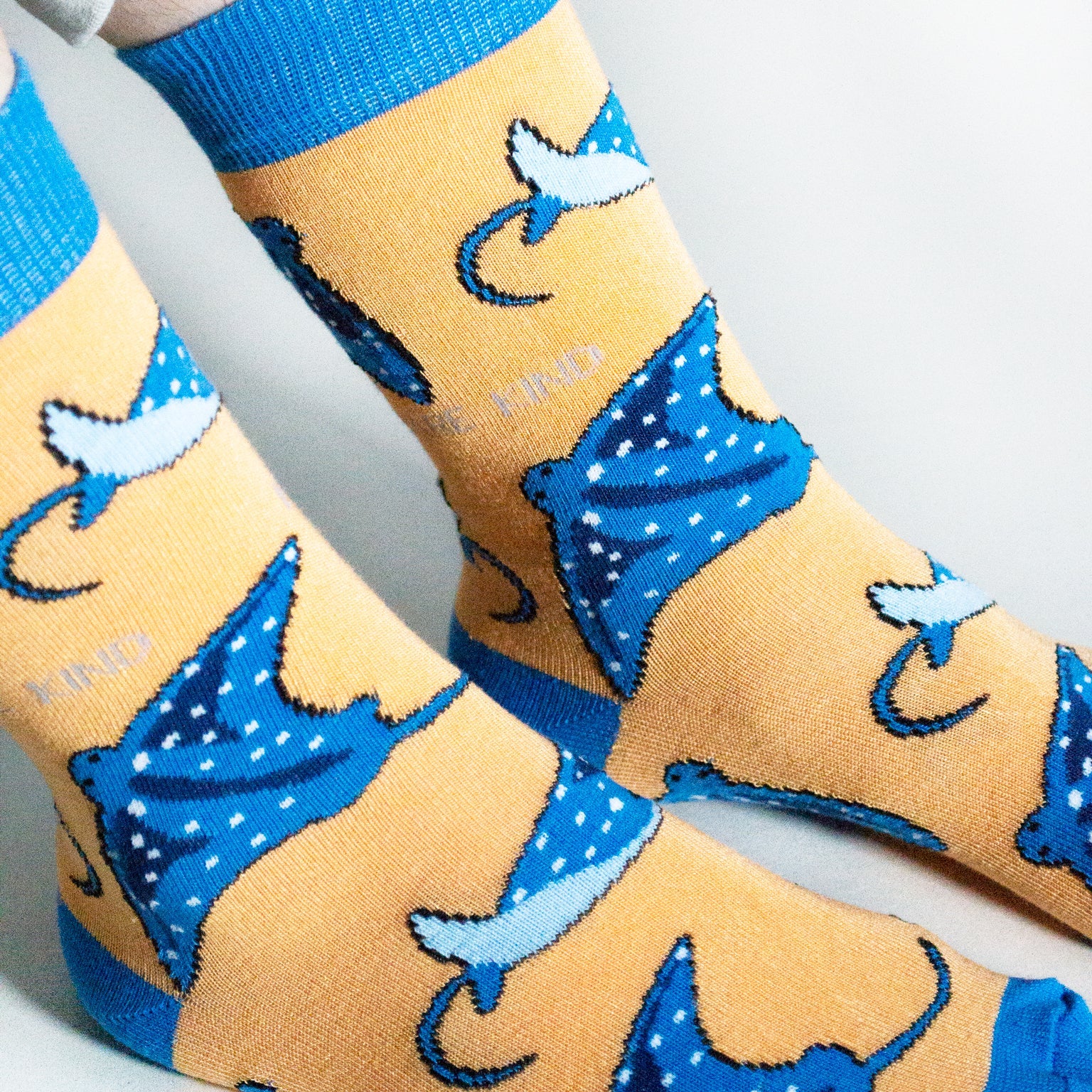 Save the Rays Bamboo Socks in Orange