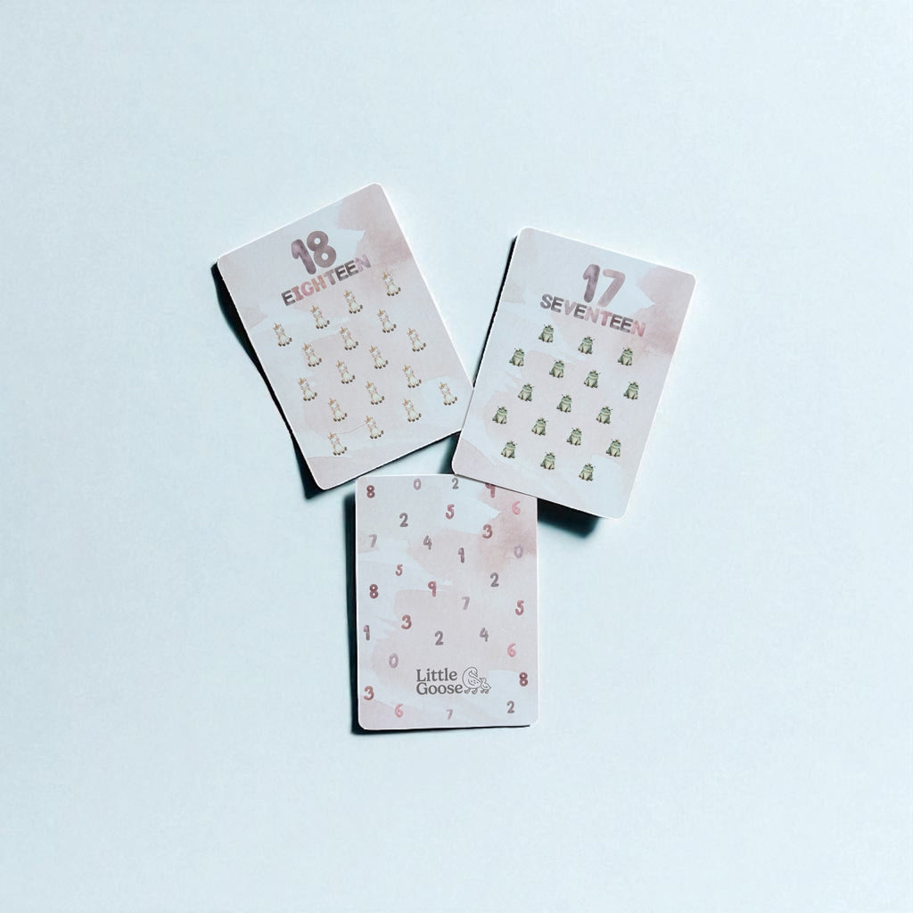Numbers Flash Cards for Toddlers and Preschoolers
