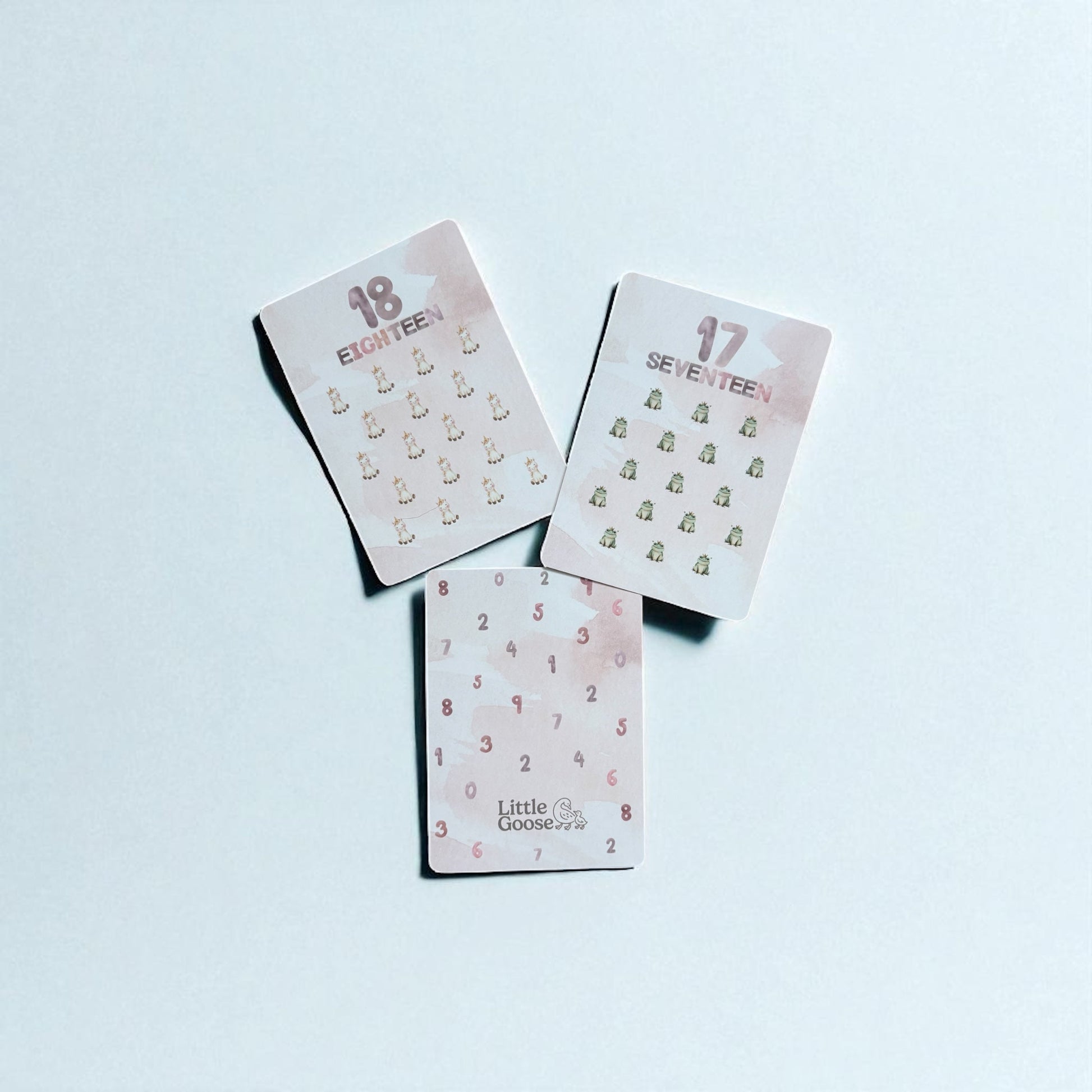 Numbers Flash Cards for Toddlers and Preschoolers