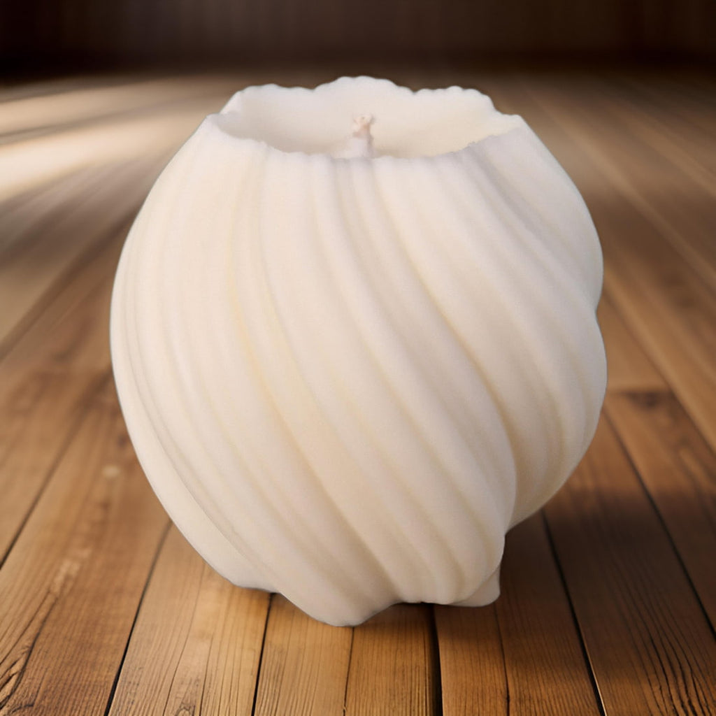 Natural Unscented Pillar Candles