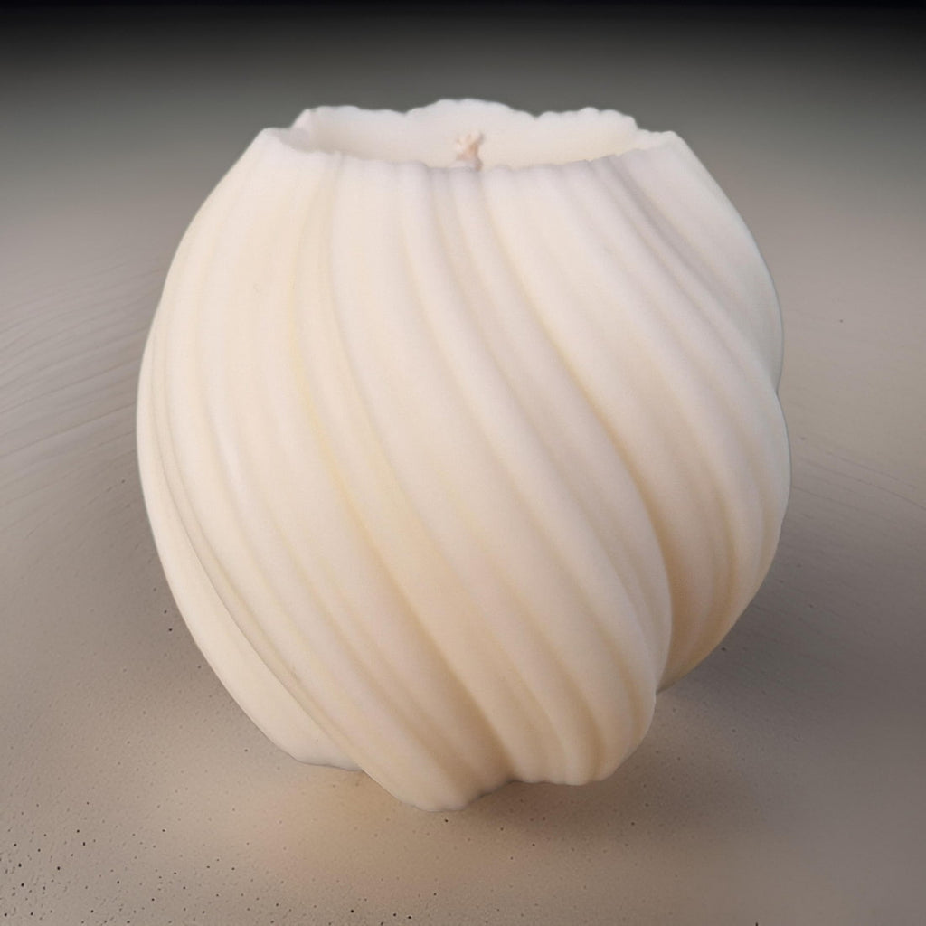 Natural Unscented Pillar Candles