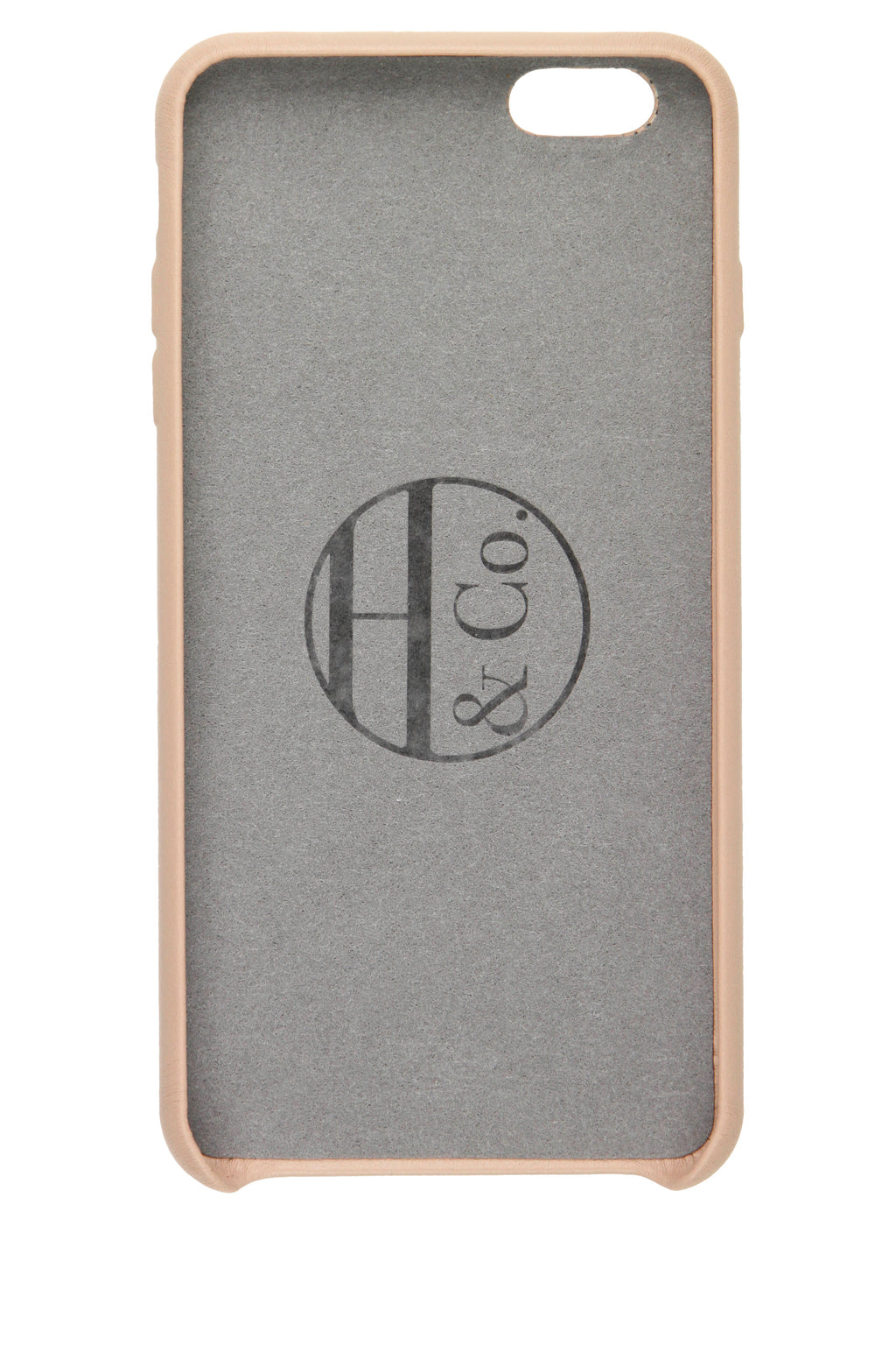 Pink Leather iPhone 6 Plus Case