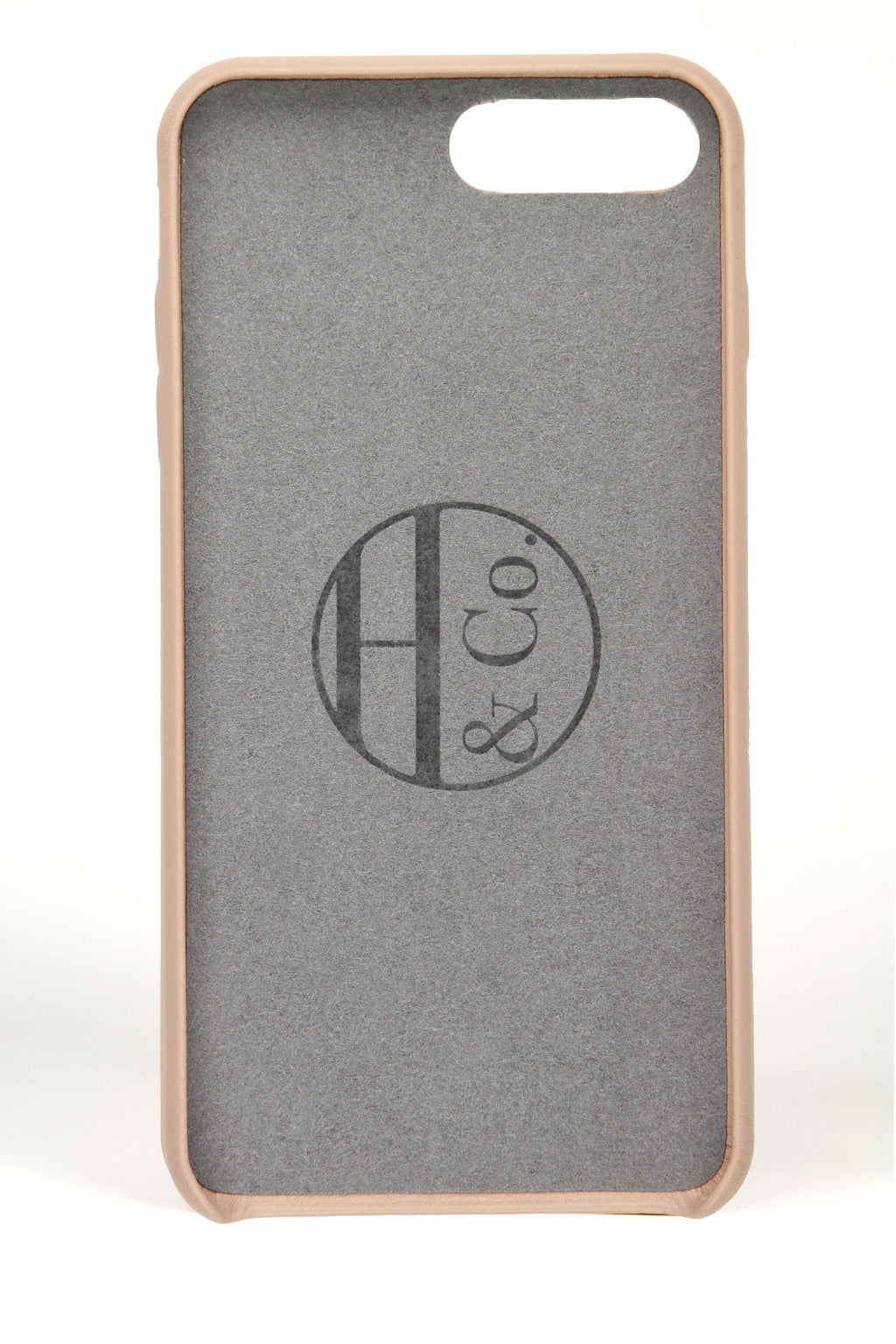 Pink Leather iPhone 7 and 8 Plus Case