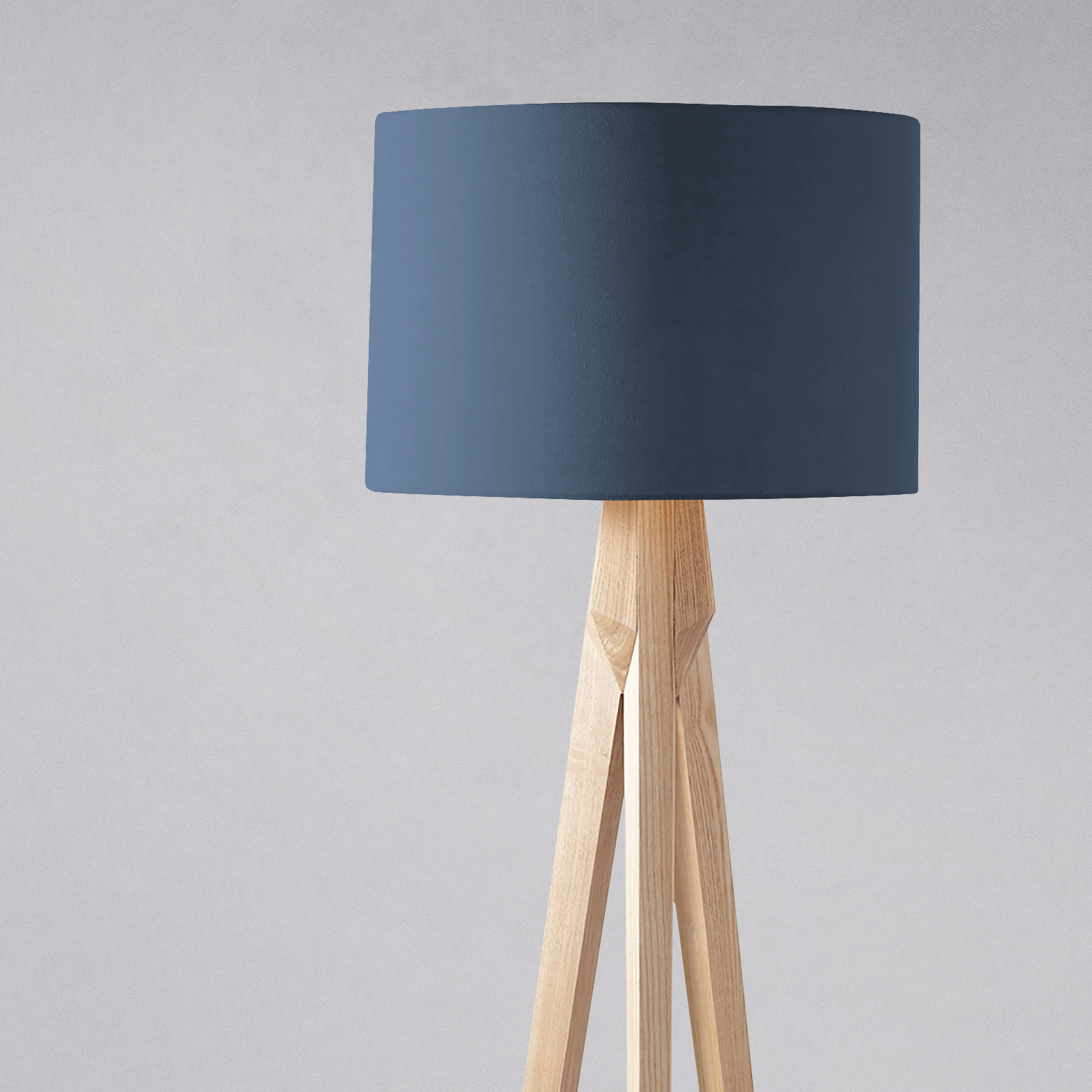 Peacock Blue Lampshade for Table Lamp or Ceiling Light