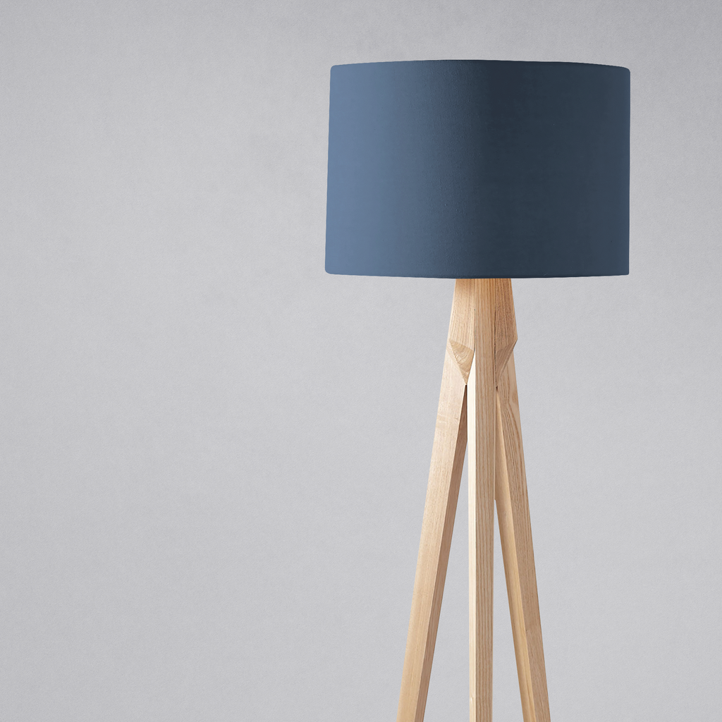 Peacock Blue Lampshade for Table Lamp or Ceiling Light