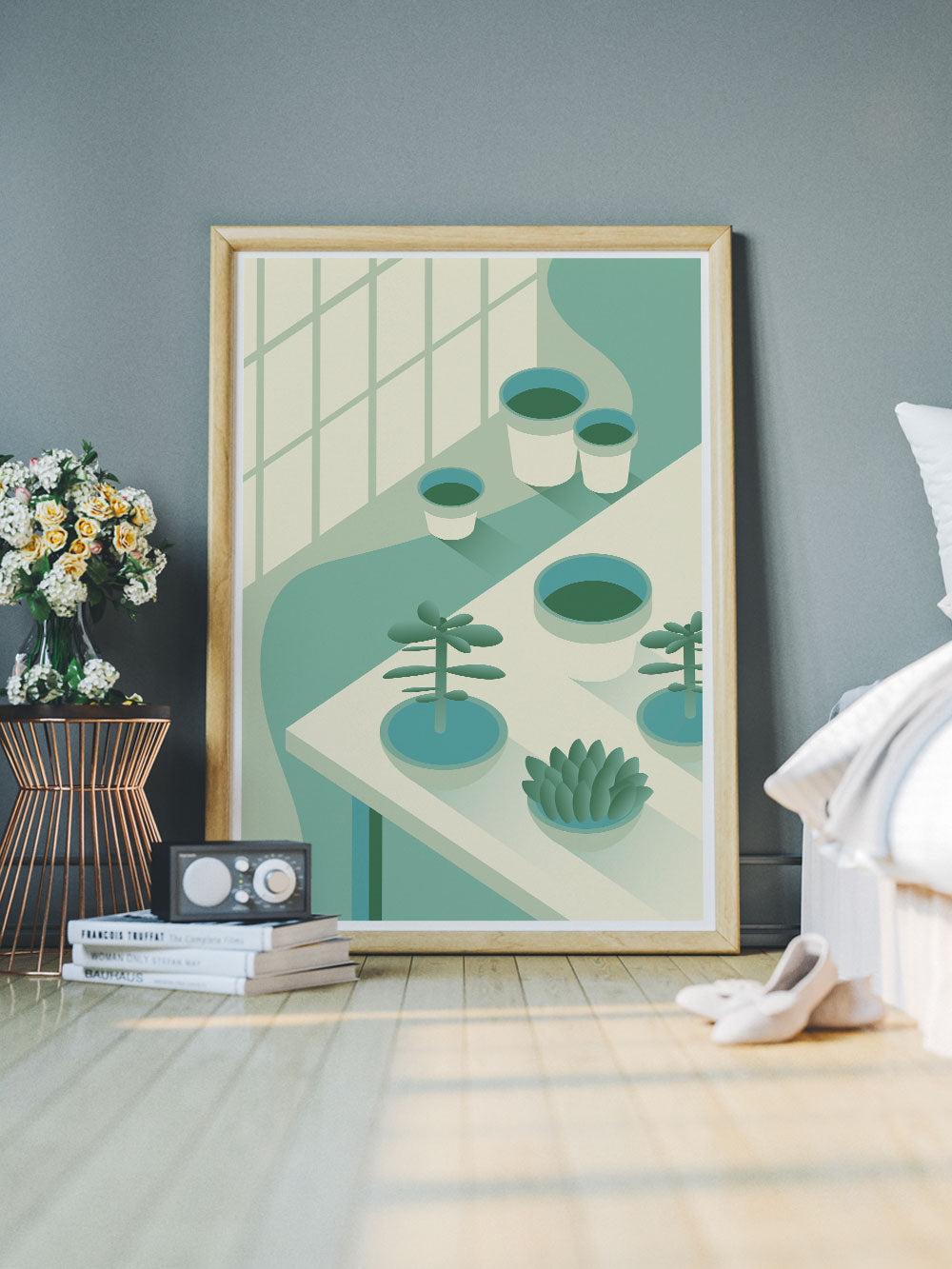The Potting Shed Plant Art Print