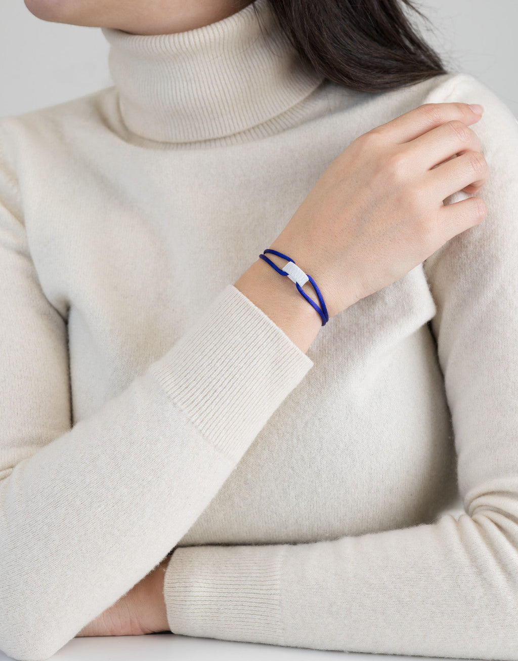 Cord Bracelet in Snow