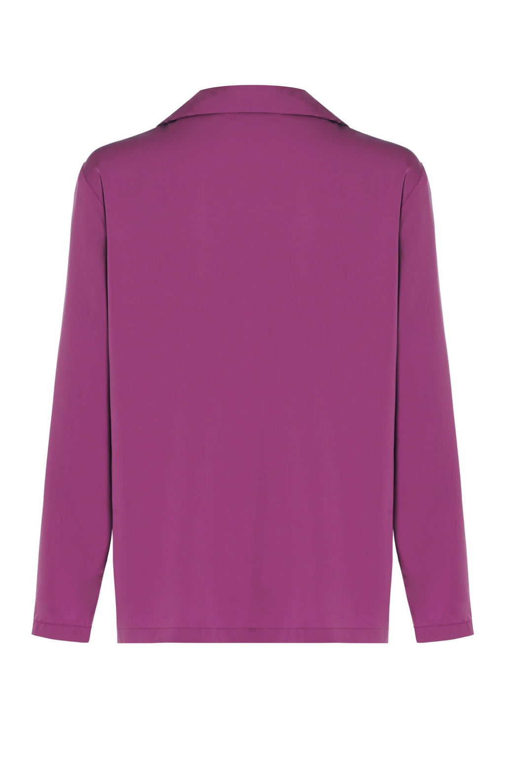 Sky Unisex Long Sleeve Shirt in Vegan Silk