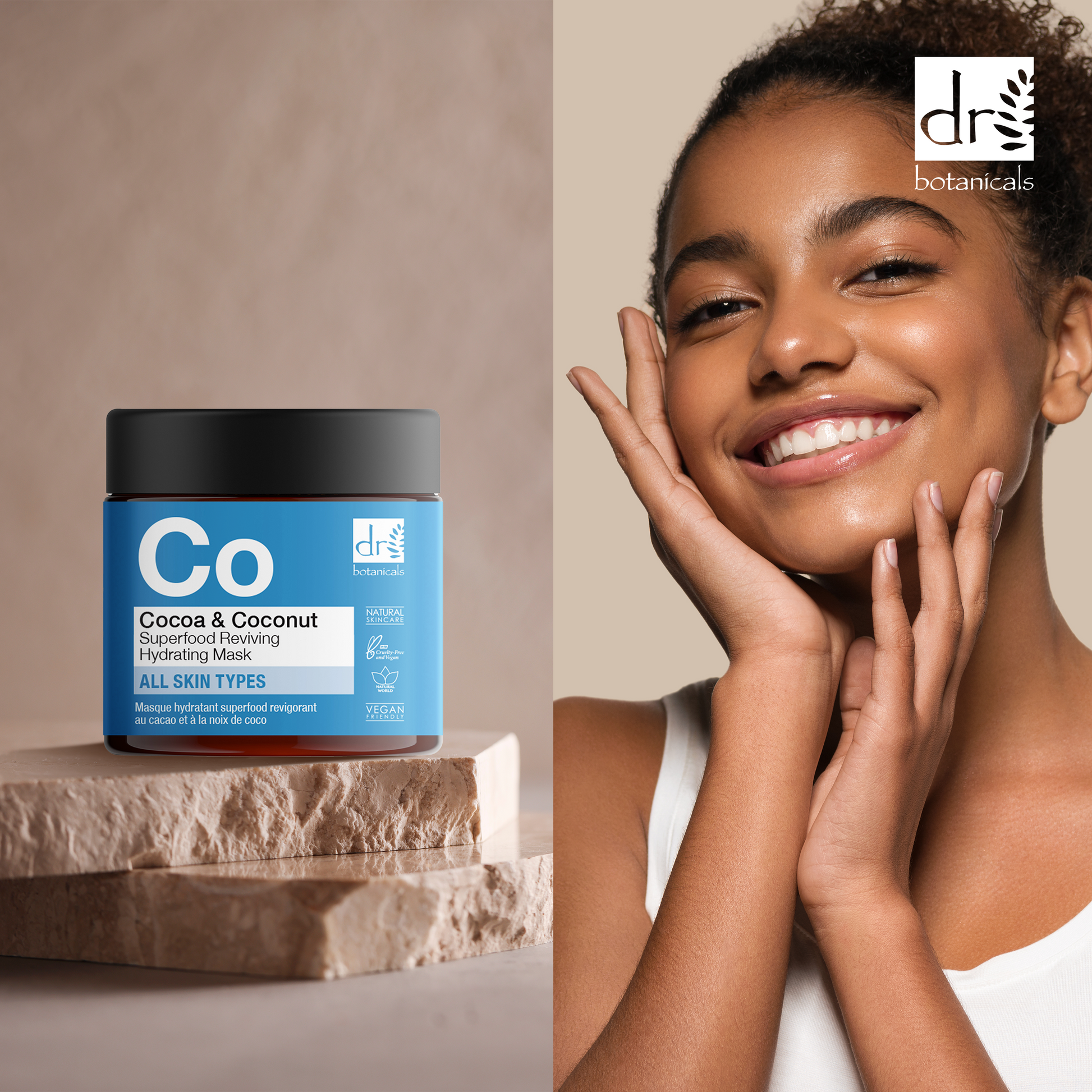Cocoa and Coconut Superfood Reviving Hydrating Mask 60ml