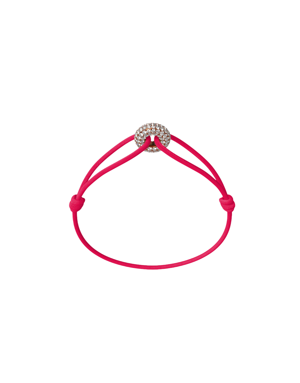 Mini Rose Soho Pave Cord Bracelet