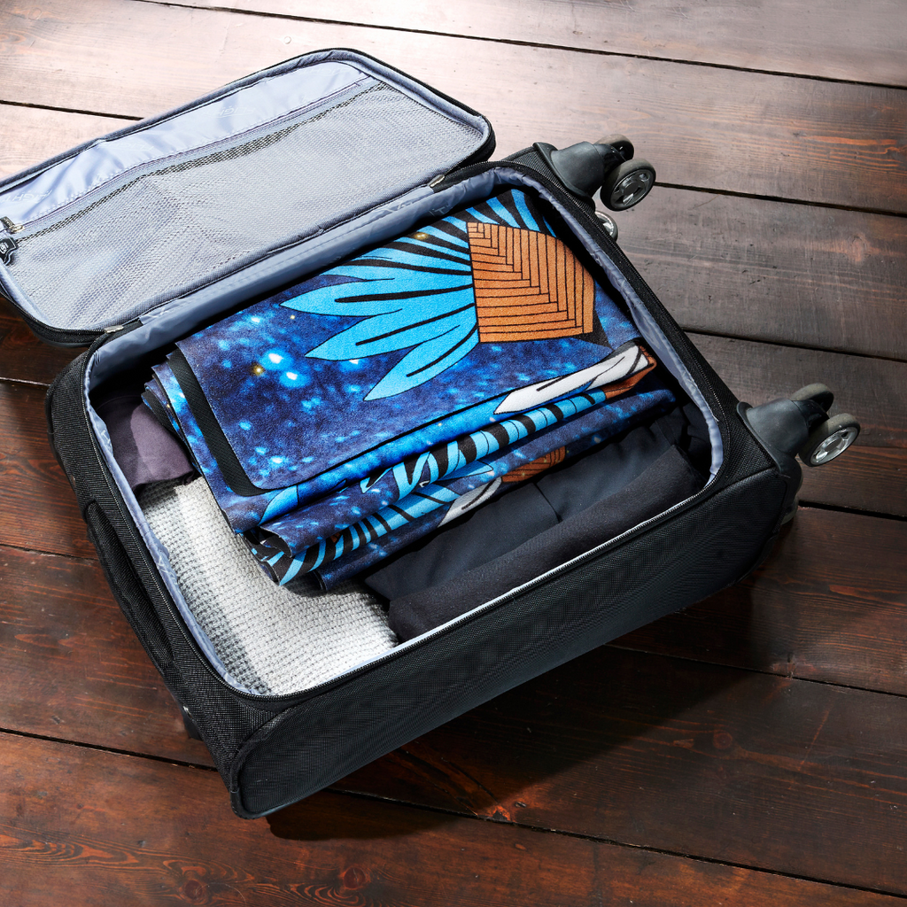 Travel Yoga Mat with Carrying Tote