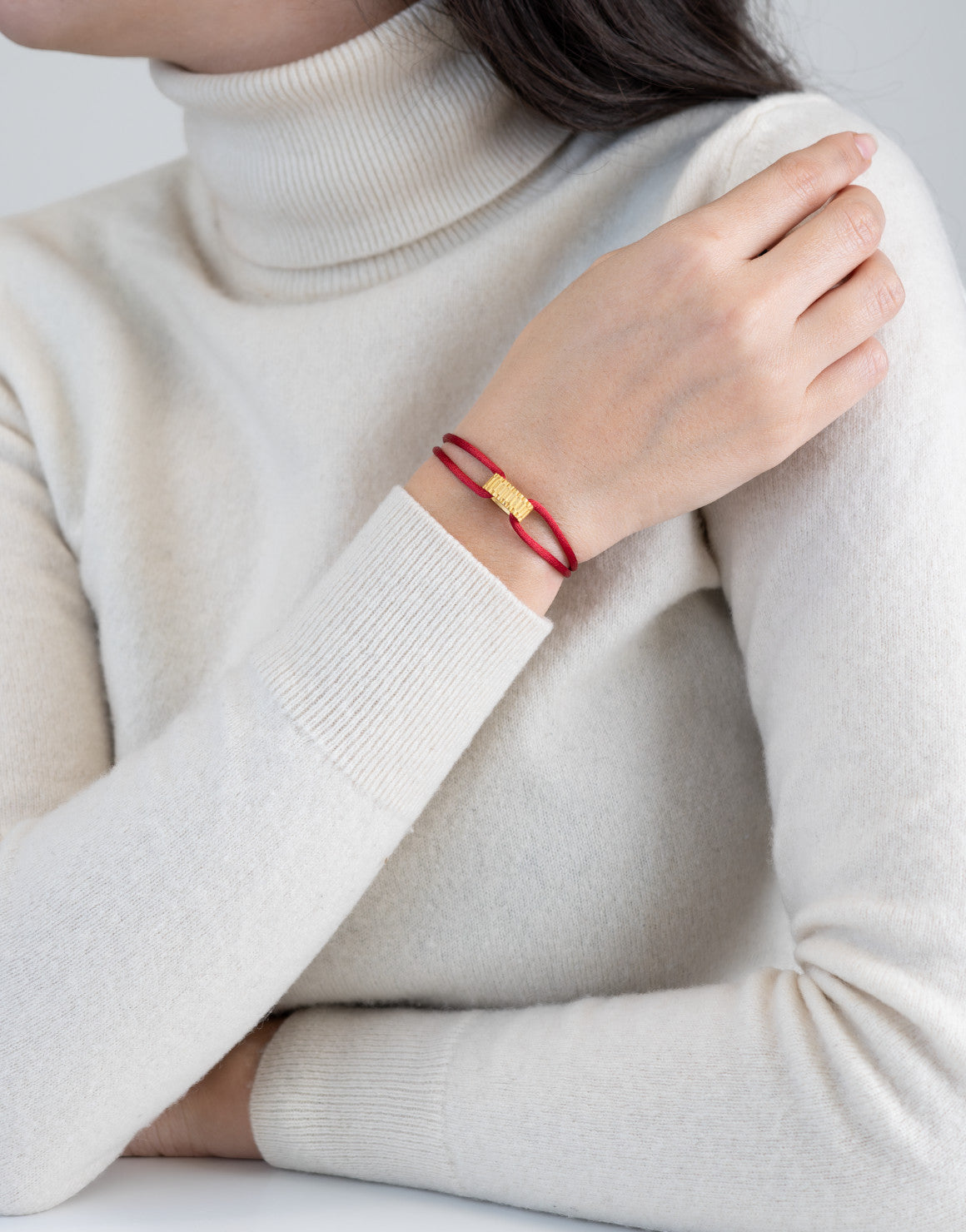 Golden Regent Cord Bracelet