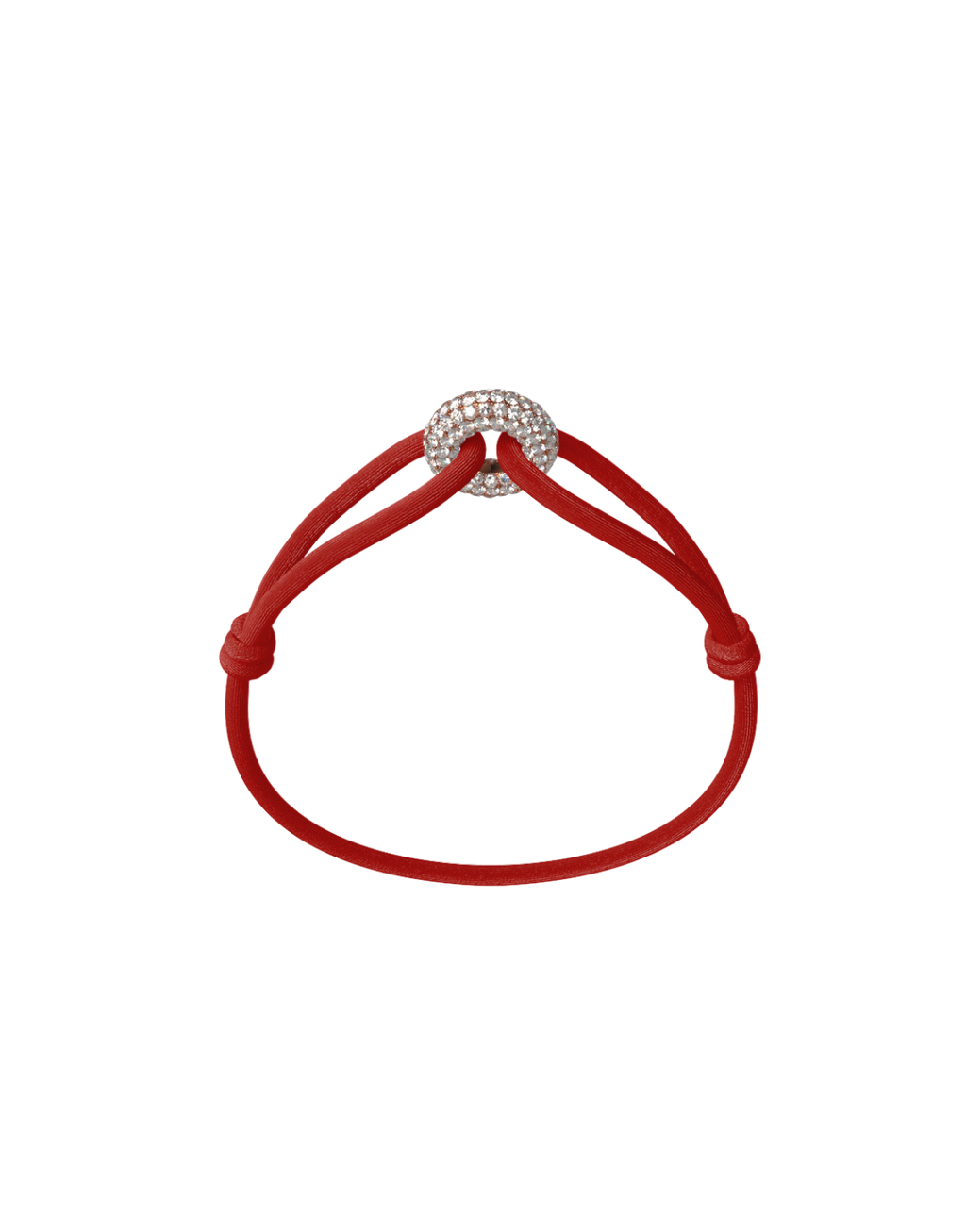 Rose Soho Pave Cord Bracelet