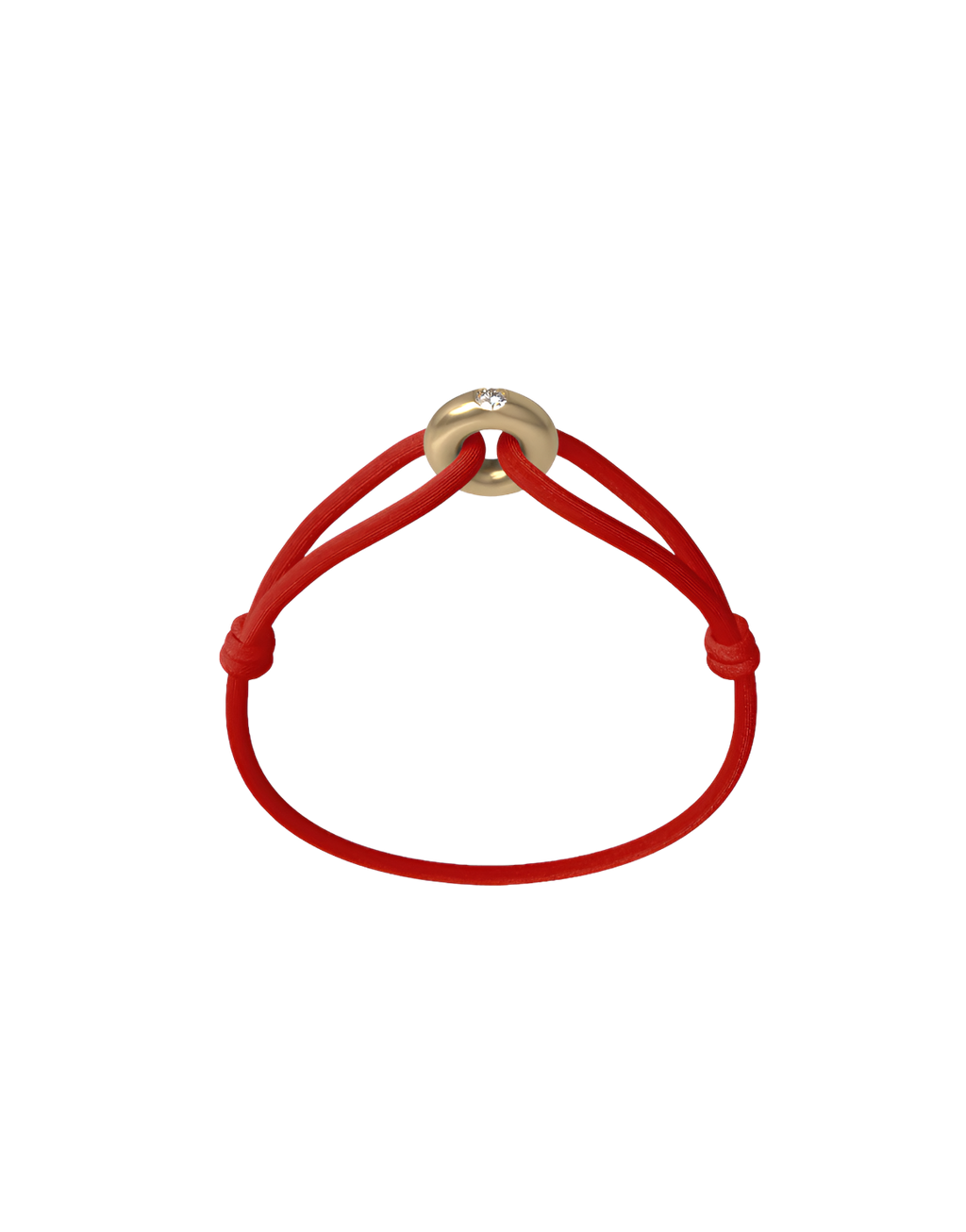 Golden Diamond Cord Bracelet