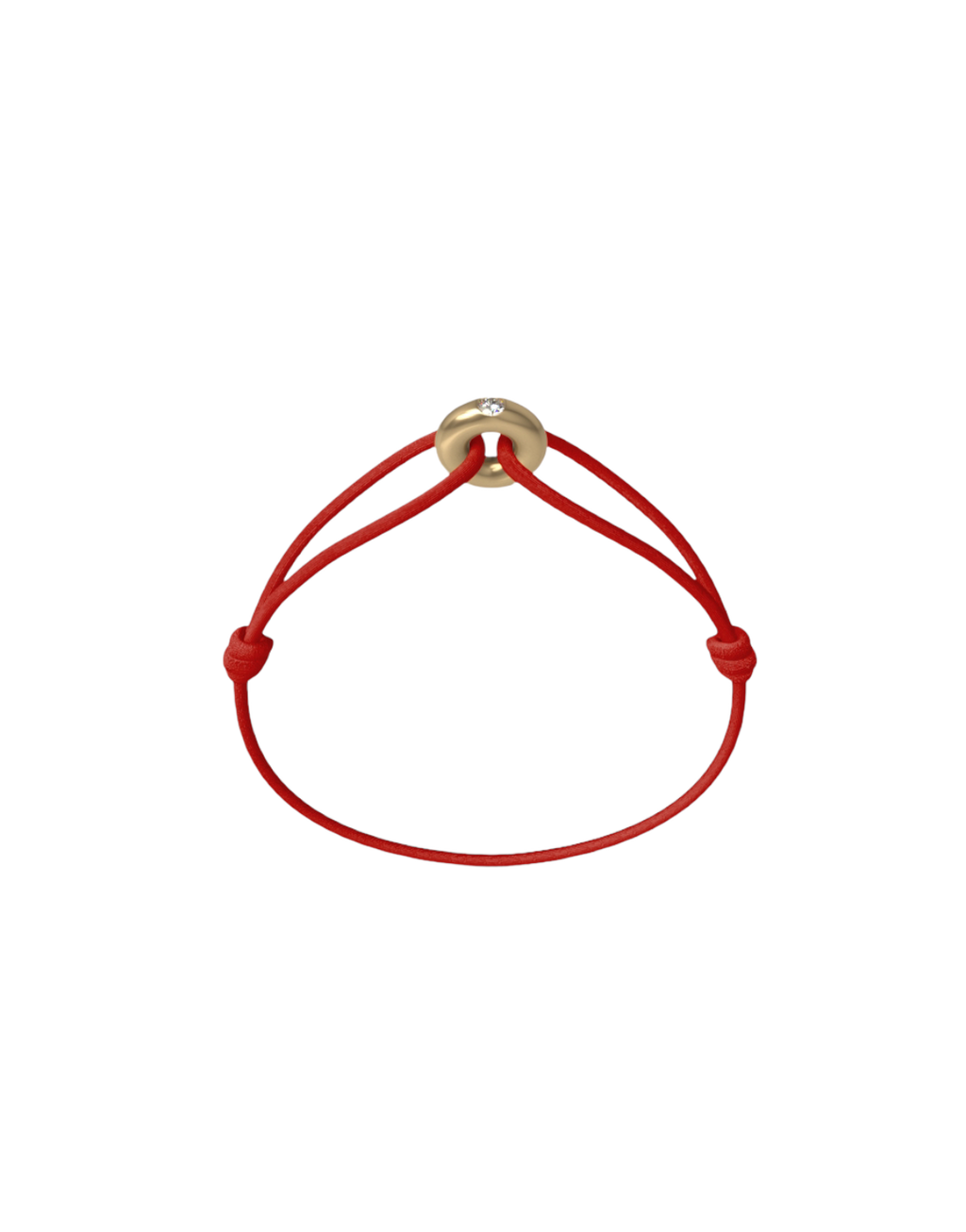 Mini Golden Soho Diamond Cord Bracelet
