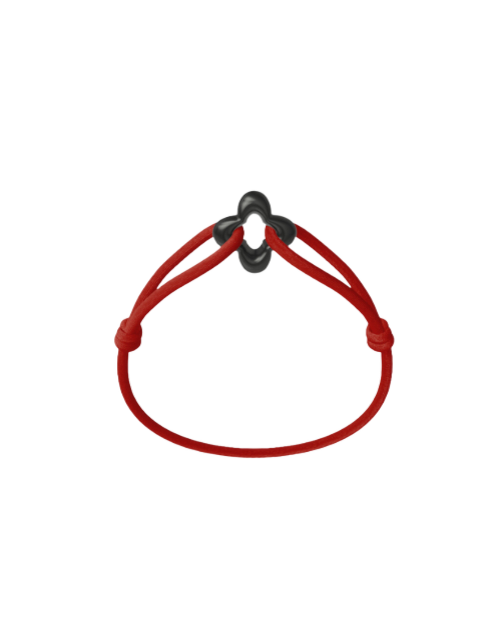 Black Clover Onyx Cord Bracelet