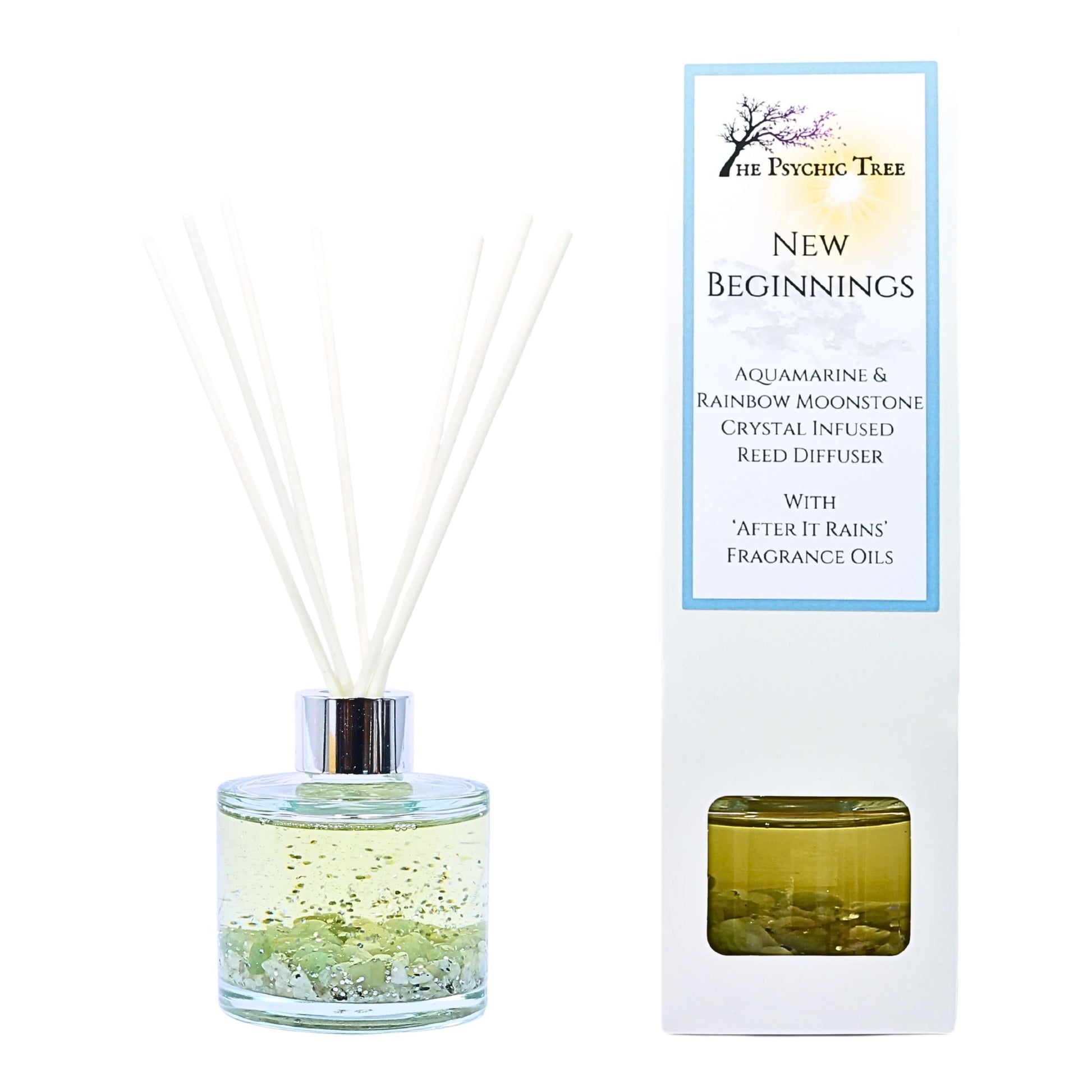 New Beginnings Crystal Infused Reed Diffuser