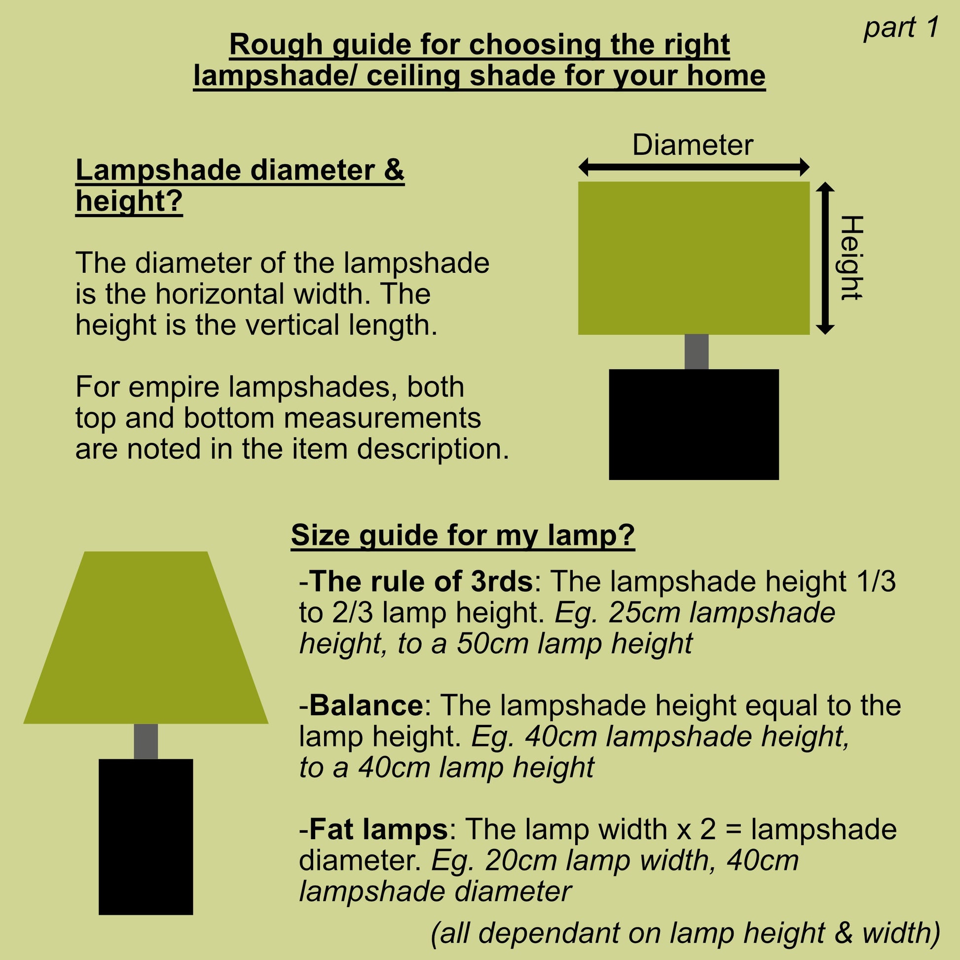 Olive green velvet drum lampshade/ ceiling shade with a metallic brushed gold lining