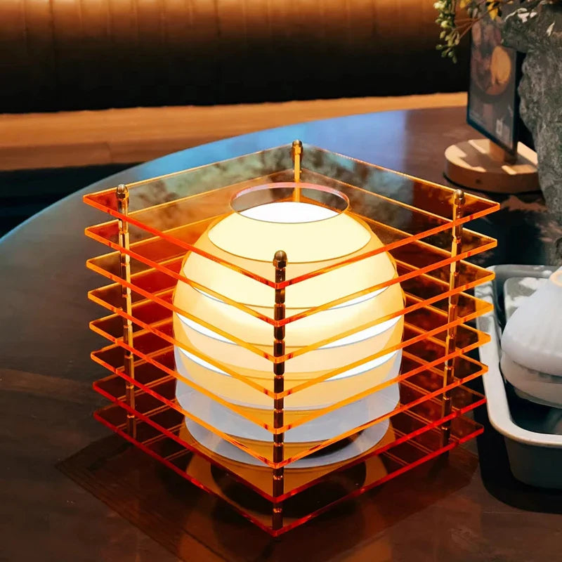 Aurora Halo Cube Light