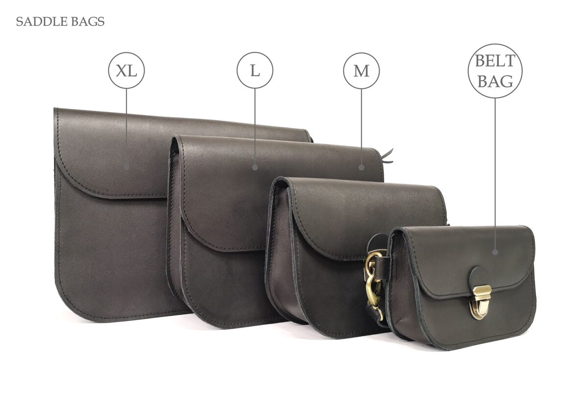 Classic Cut Saddle Bag – Stylish & Durable Everyday Leather Bag by Zelma Kraft at brixbailey.com