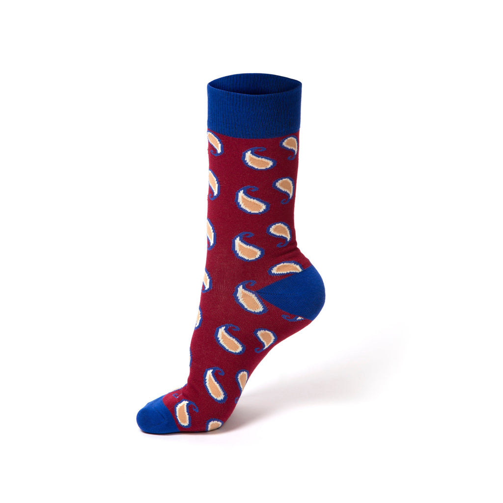 Paisley Organic Cotton Socks