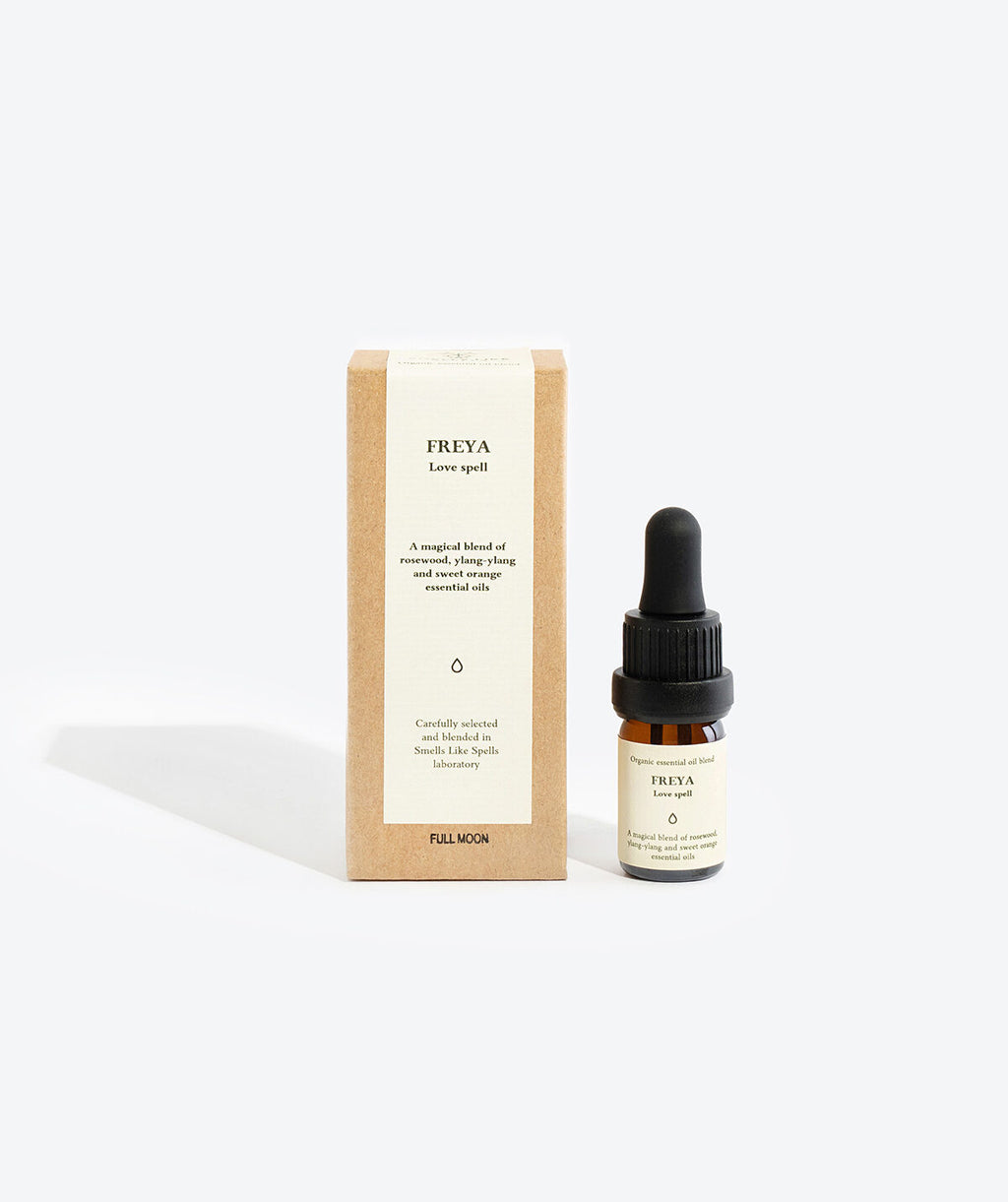 Organic Essential Oil Blend for Love & Harmony – Invoke Freyja's Magic by Smells Like Spells at www.brixbailey.com