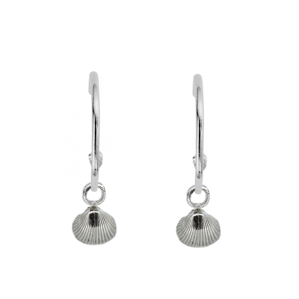 Shell Hoop Earrings