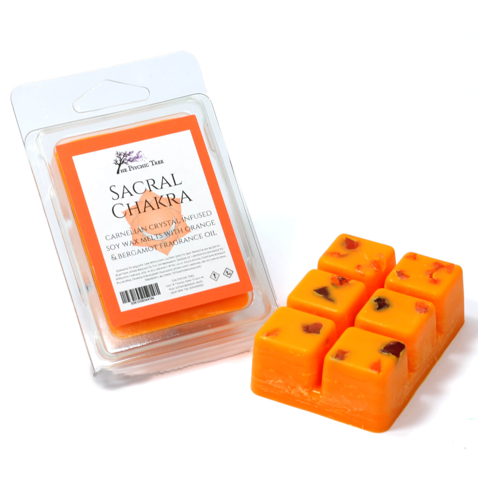 Sacral Chakra Crystal Infused Scented Wax Melts