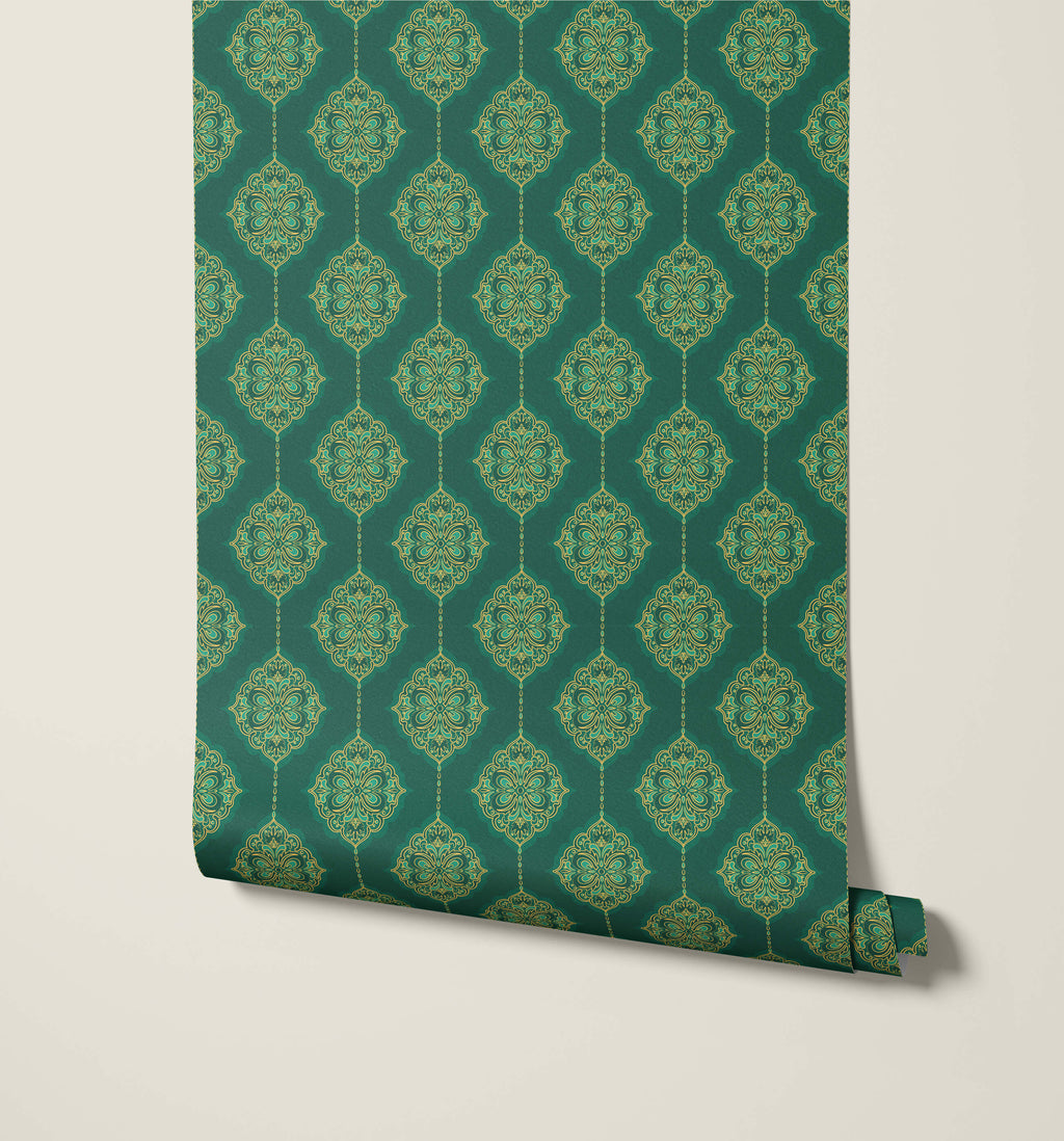 Sakhir Arabic Pattern Wallpaper