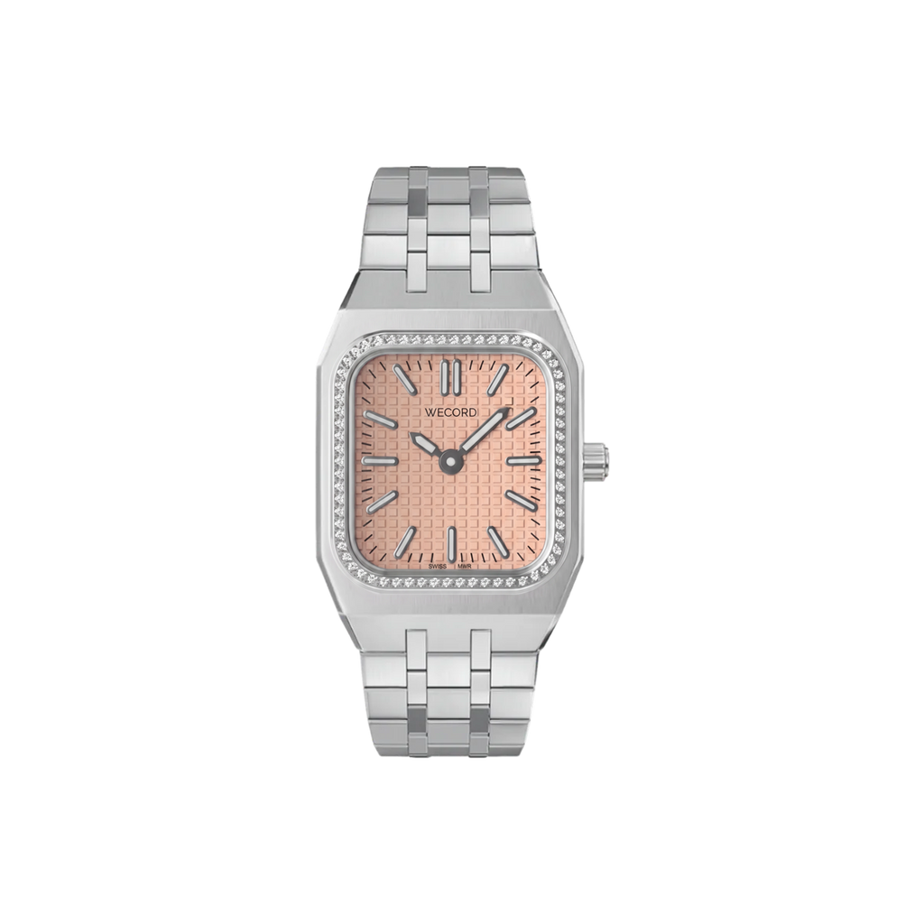 Small Diamond Watch in Stainless Steel