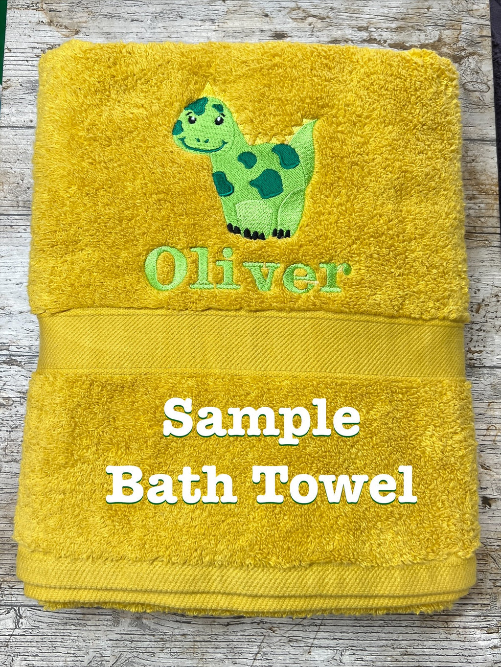 Seashell Personalised Towels in 100% Cotton