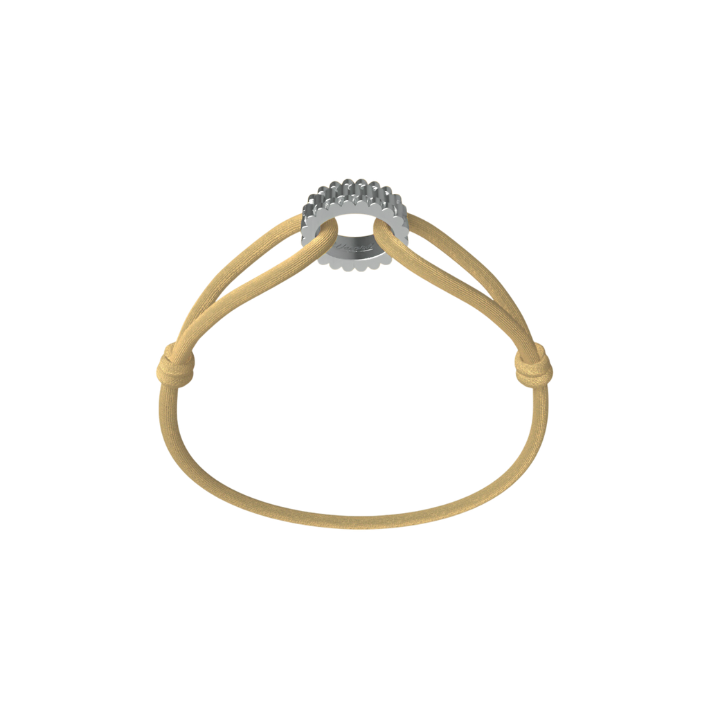 Regent Cord Bracelet in Sterling Silver