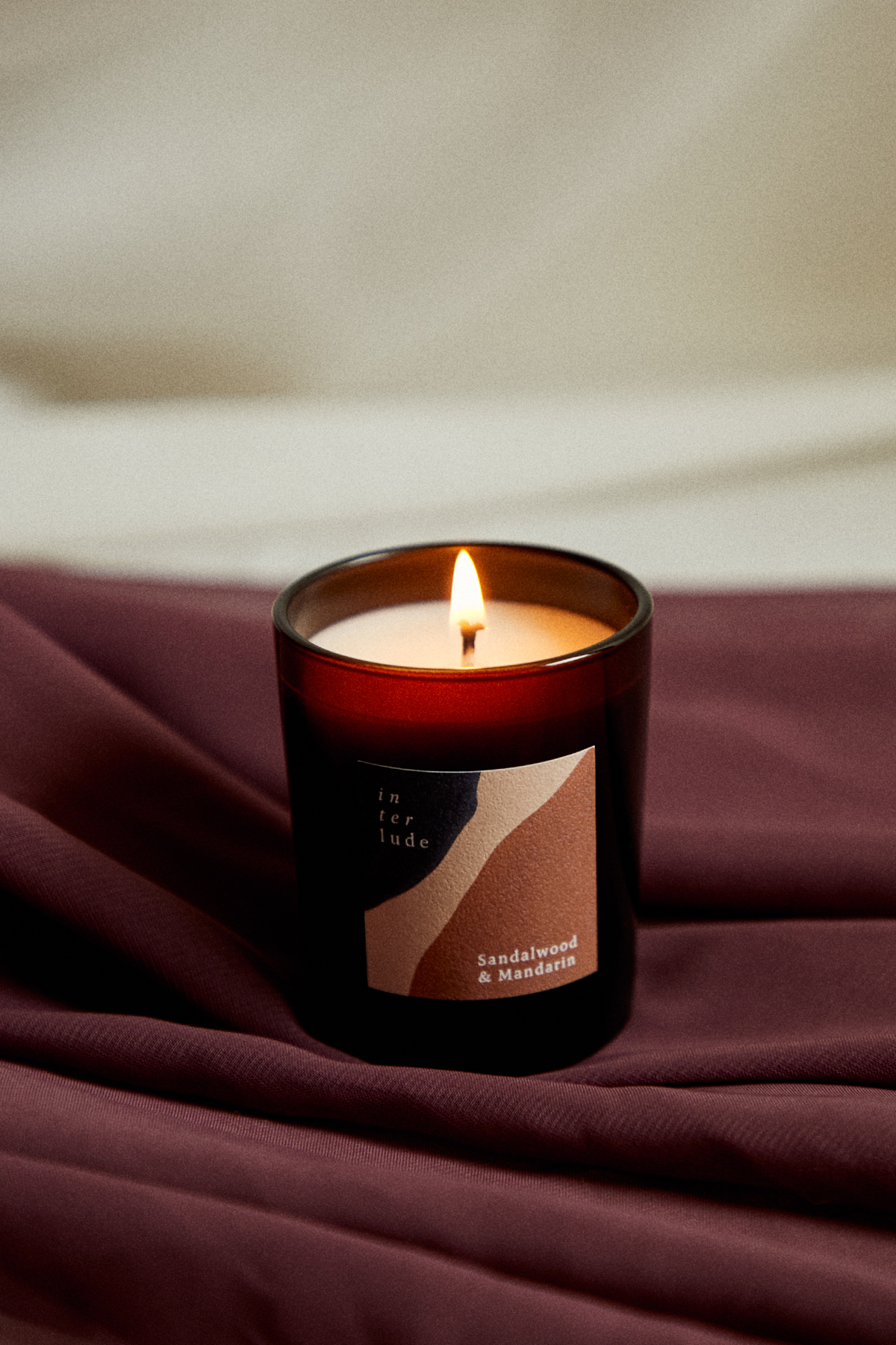 Sandalwood and Mandarin Mini Scented Candle