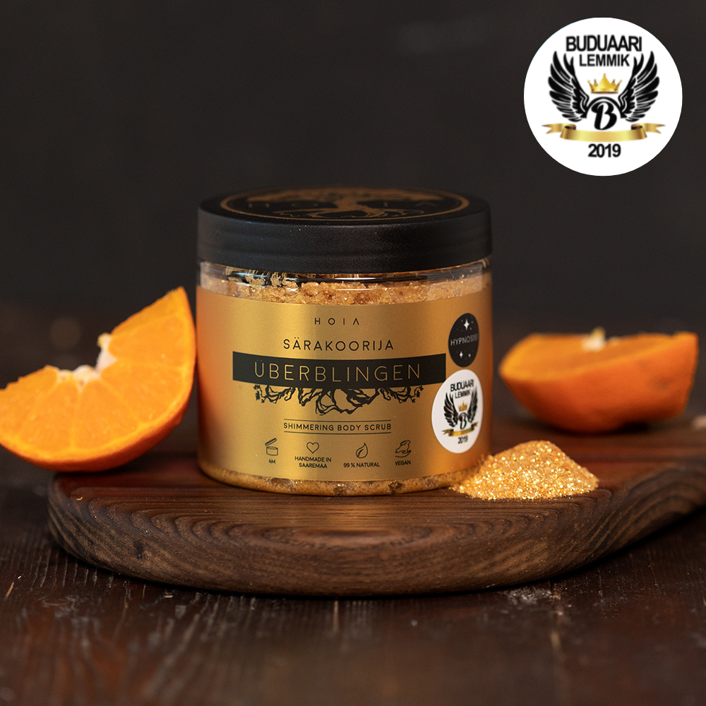 Überblingen Shimmering Body Scrub – Luxurious Hydration & Glow by HOIA at www.brixbailey.com