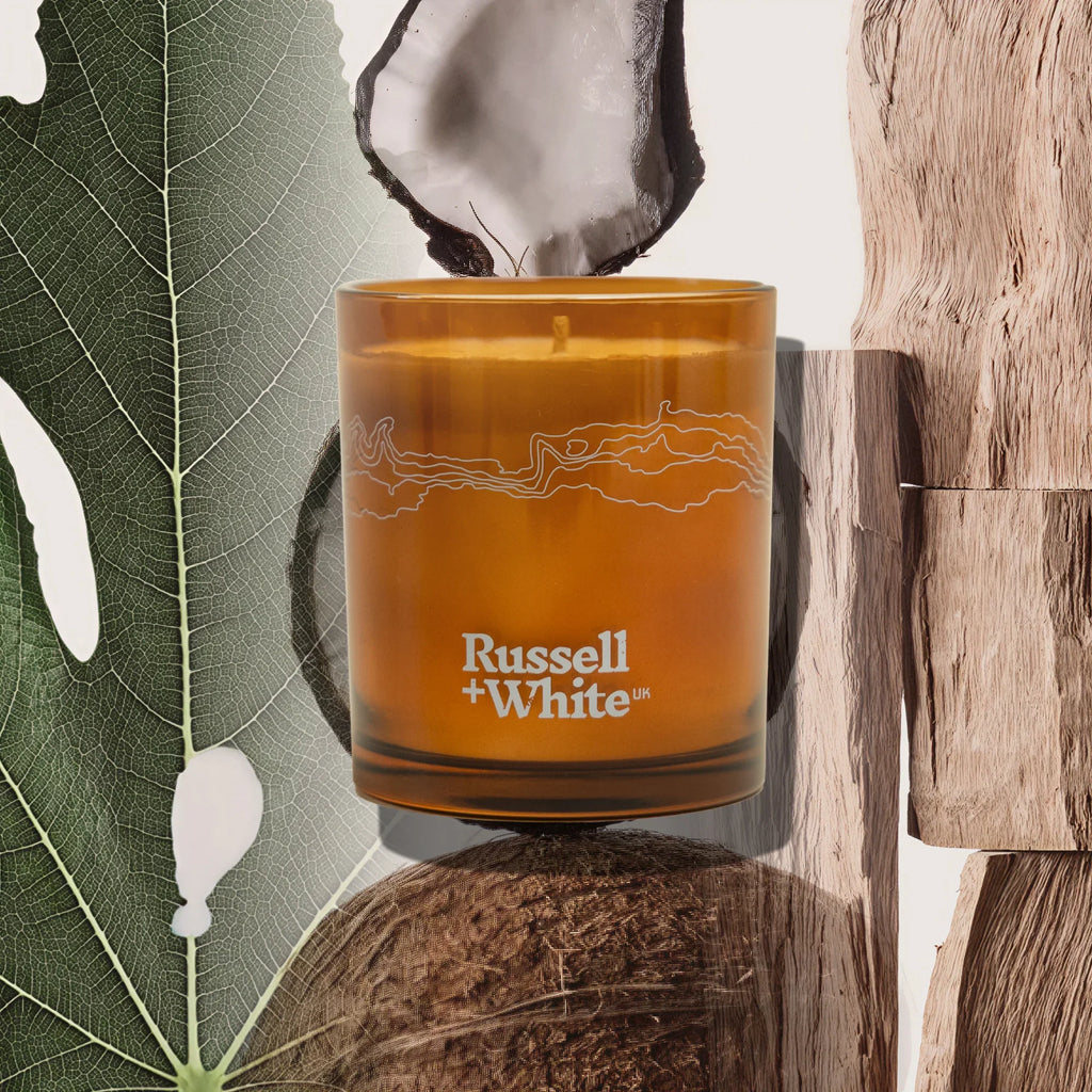 Opulence 250g Scented Candle Fig Leaf and Coconut