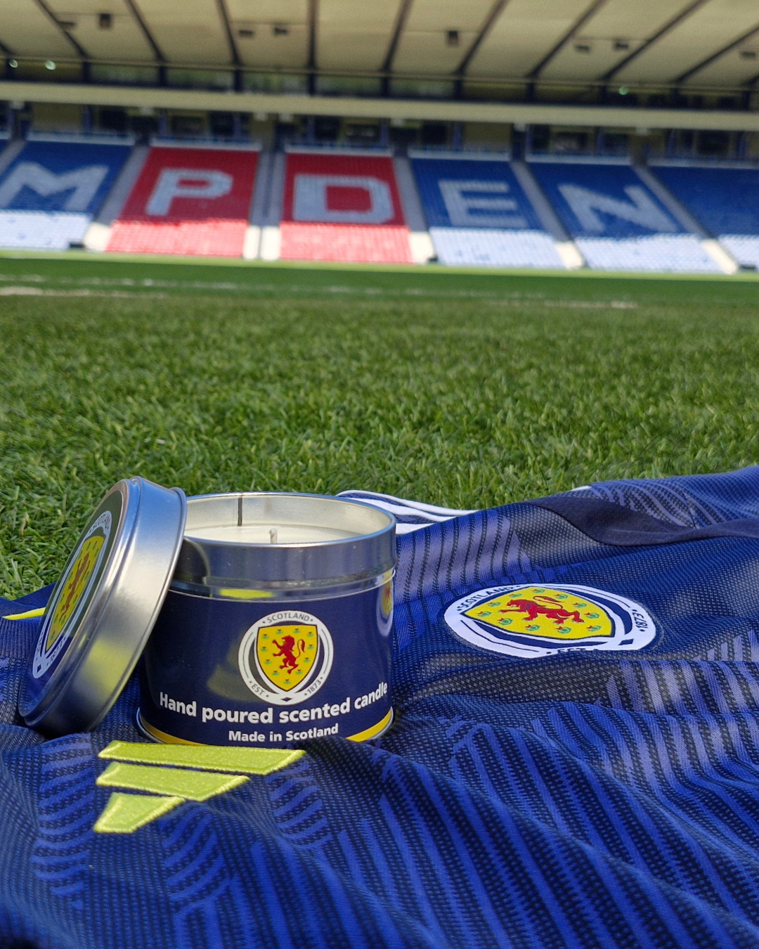 Scotland National Football Team Travel Tin Candle