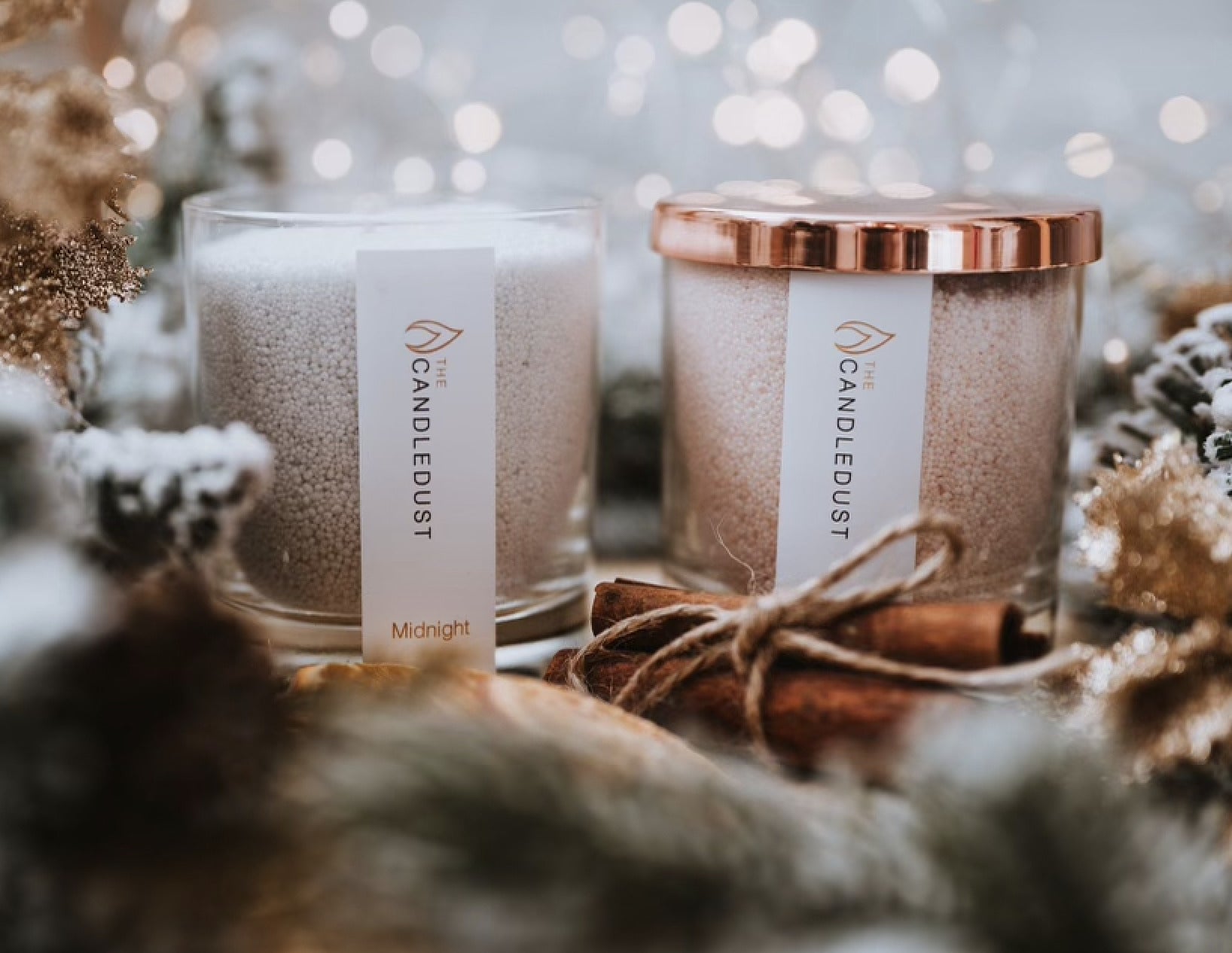 Champagne & Rhubarb Candle – Luxury Eco-Friendly Aroma by Candledust at www.brixbailey.com