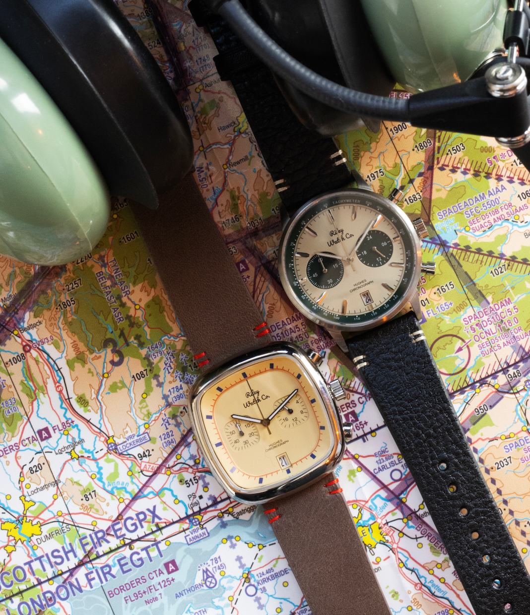 Chronograph Watch HH01 alarm settings menu