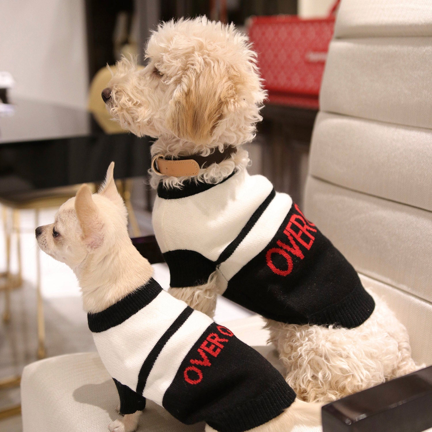 Logo Stripe Jumper Black