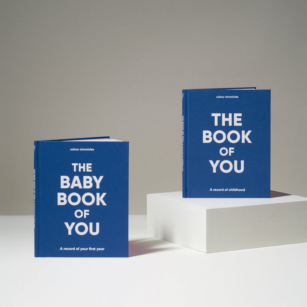 Baby Book and Memory Journal Set Birth to Age 16