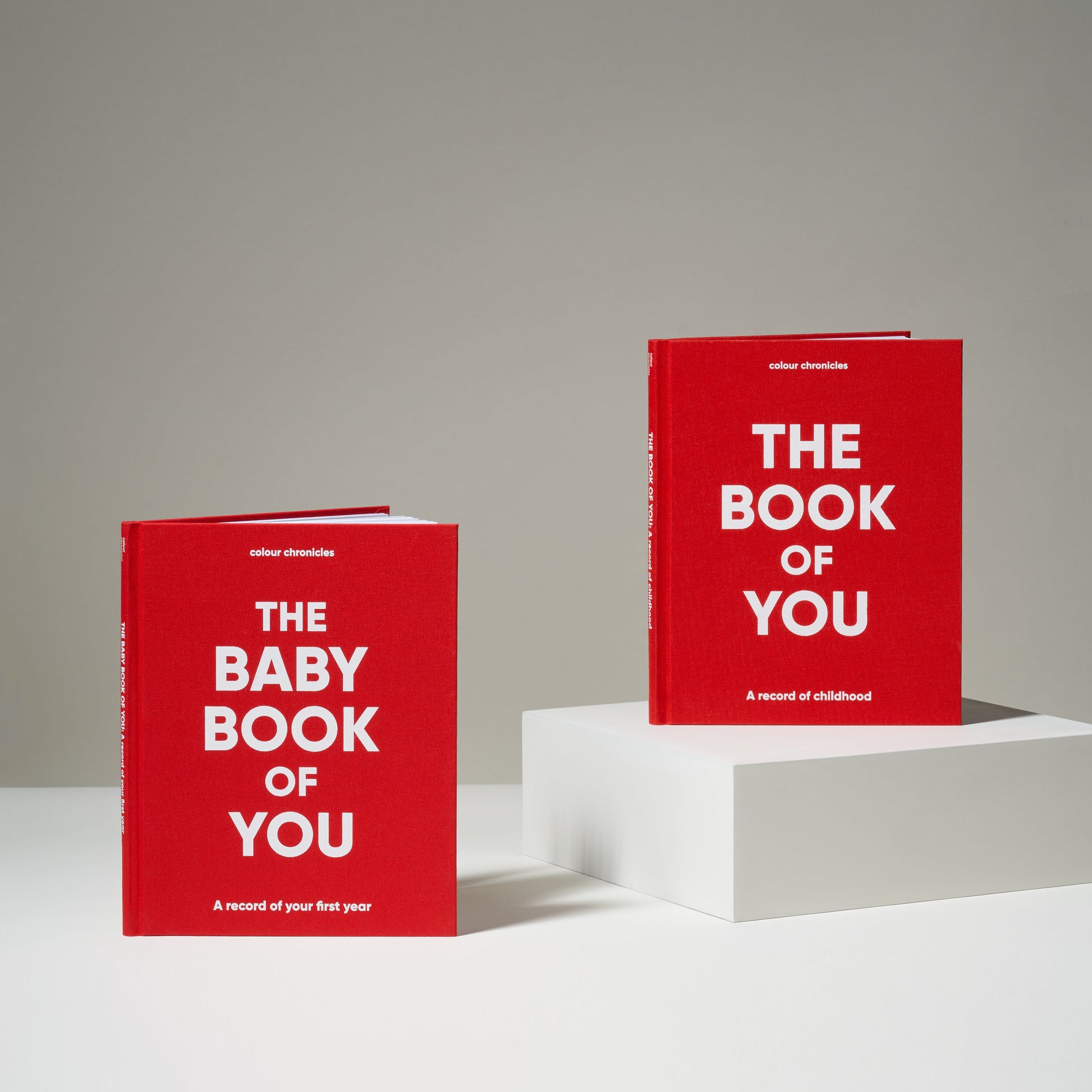 Baby Book and Memory Journal Set Birth to Age 16