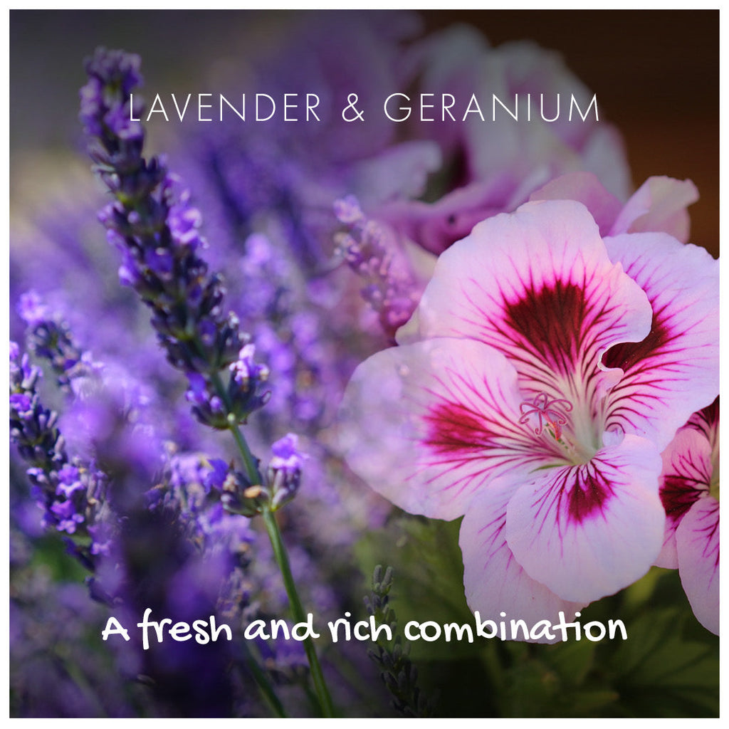 Lavender and Geranium Shampoo Bar
