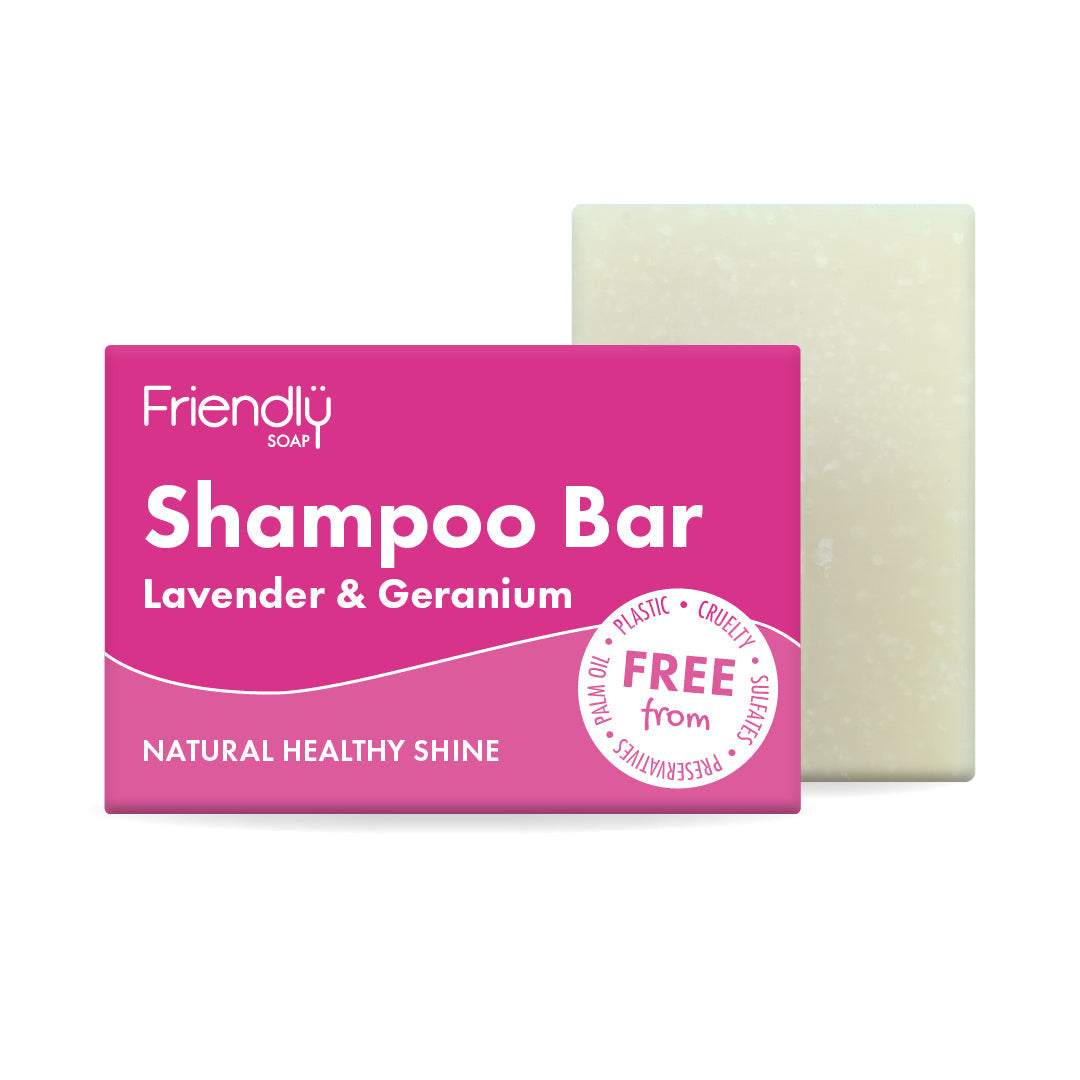 Lavender and Geranium Shampoo Bar