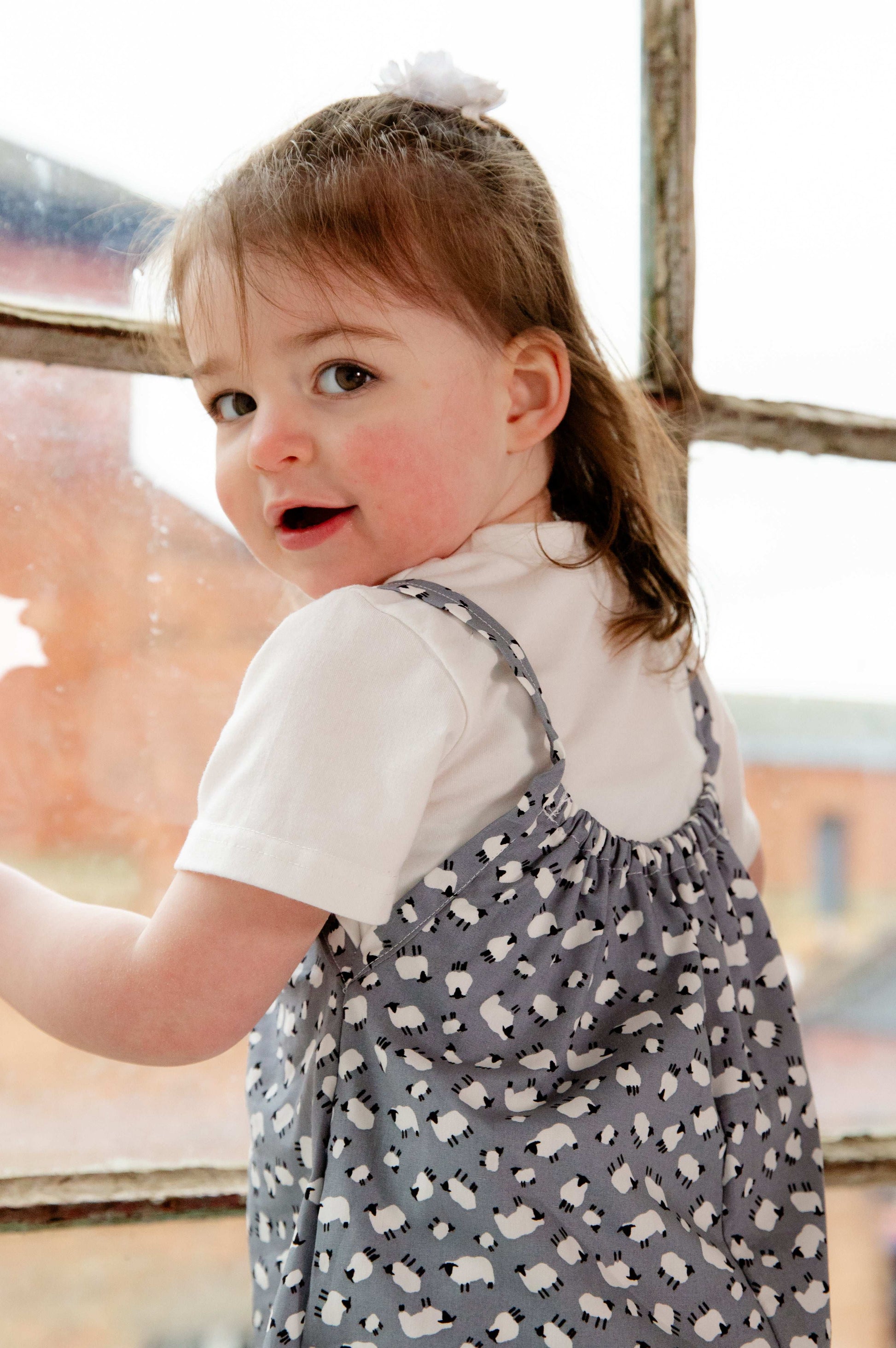 Sheep Cotton Romper for Kids