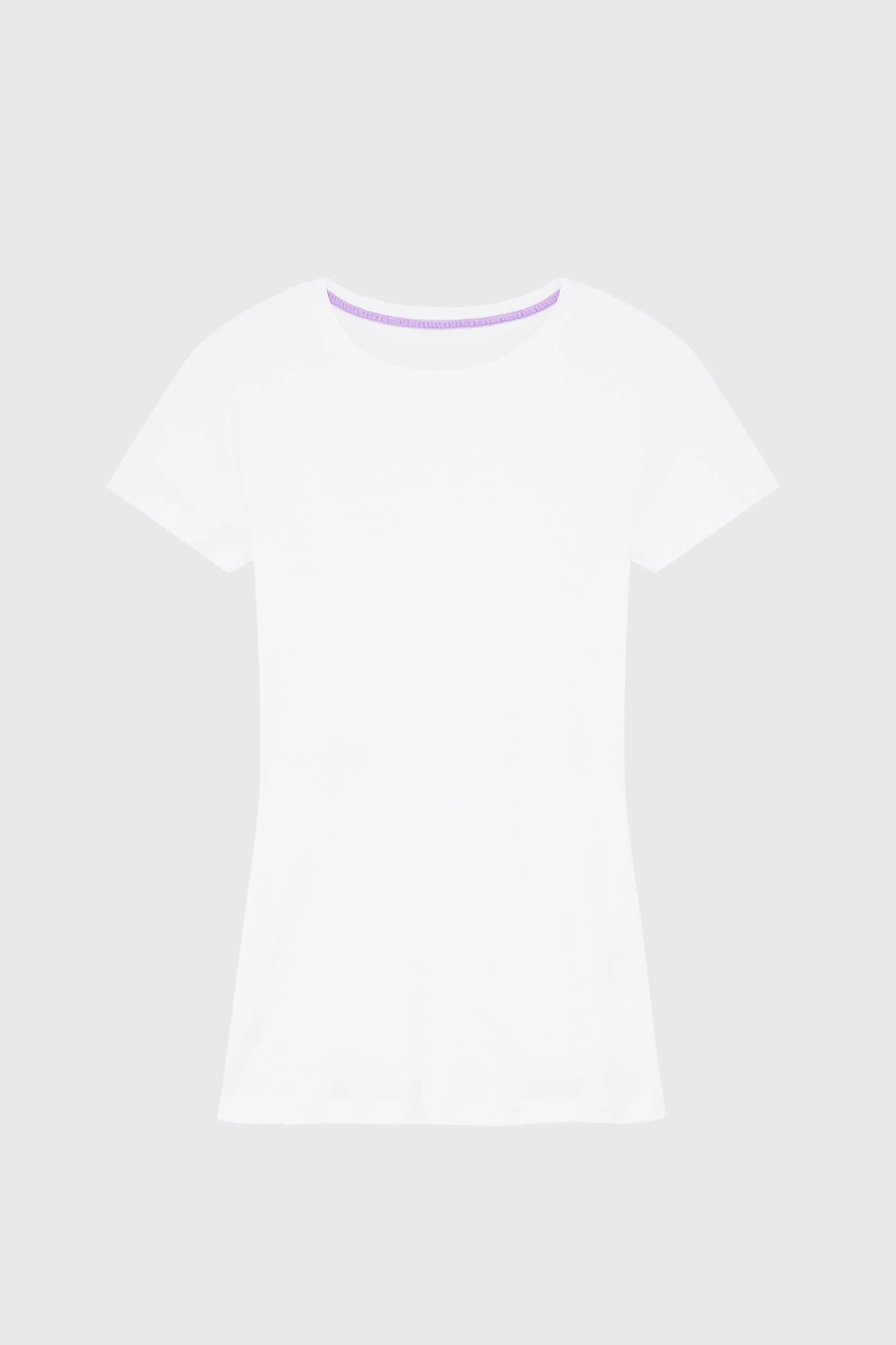 Women's Short Sleeve Crew Neck Cotton Modal Blend T-Shirt