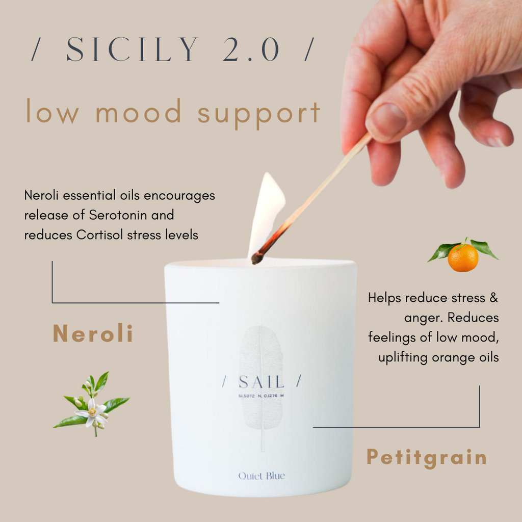 Sicily 2.0 Neroli and Petitgrain Wellbeing Candle