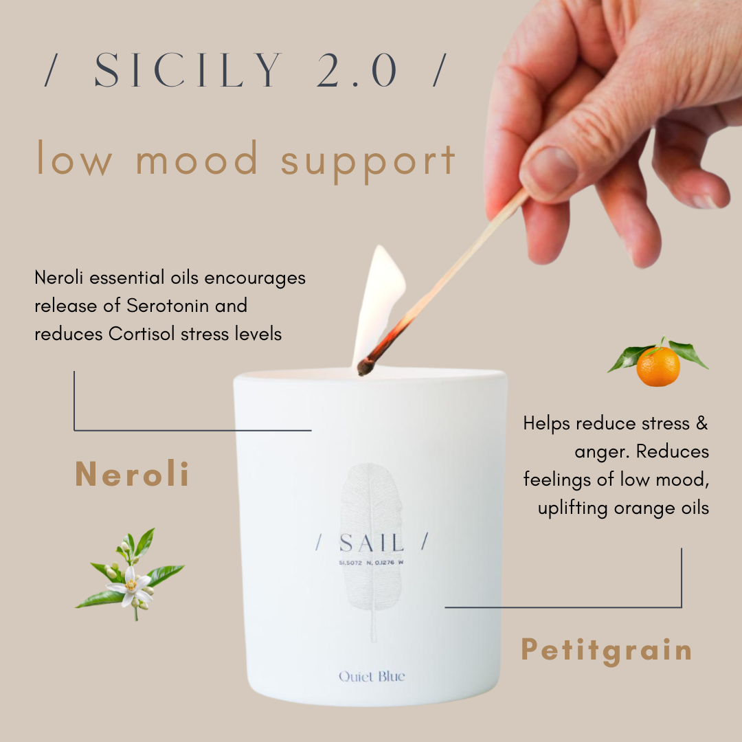 Sicily 2.0 Neroli and Petitgrain Wellbeing Candle
