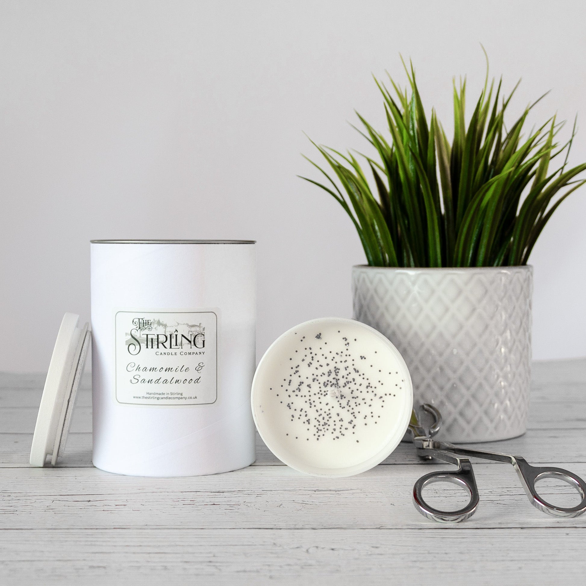 Chamomile and Sandalwood Large Candle