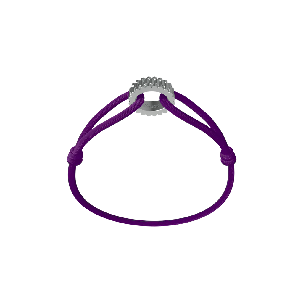 Regent Cord Bracelet in Sterling Silver